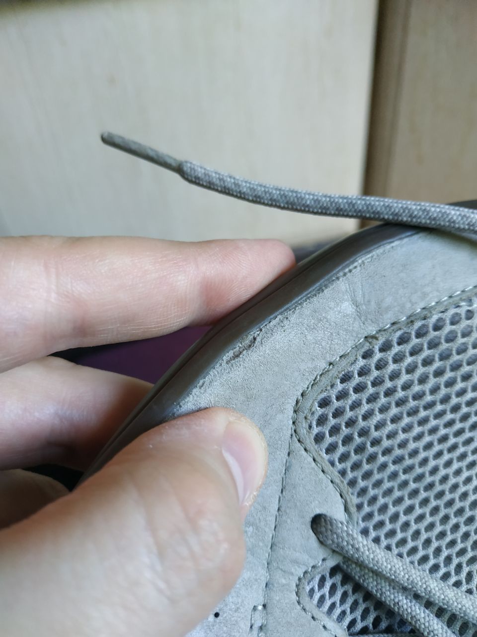 Vivobarefoot Vivobarefoot Primus Trio Grey Leather Mesh Shoes EU 45 US 12 Size US 12 / EU 45 - 8 Thumbnail