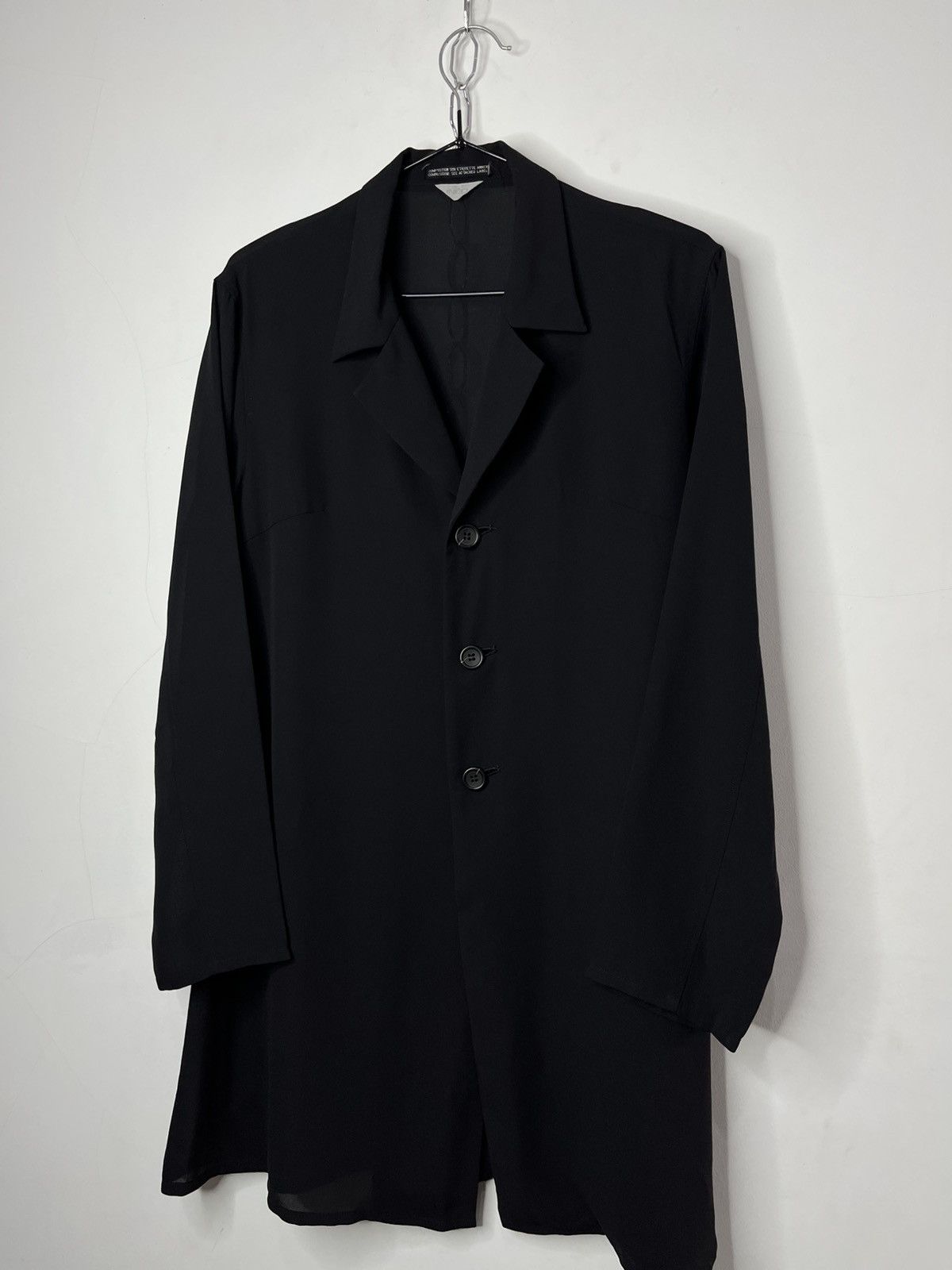 Yohji Yamamoto Ined Yohji Yamamoto Avant Garde Sheer Long Shirt Size US M / EU 48-50 / 2 - 3 Thumbnail