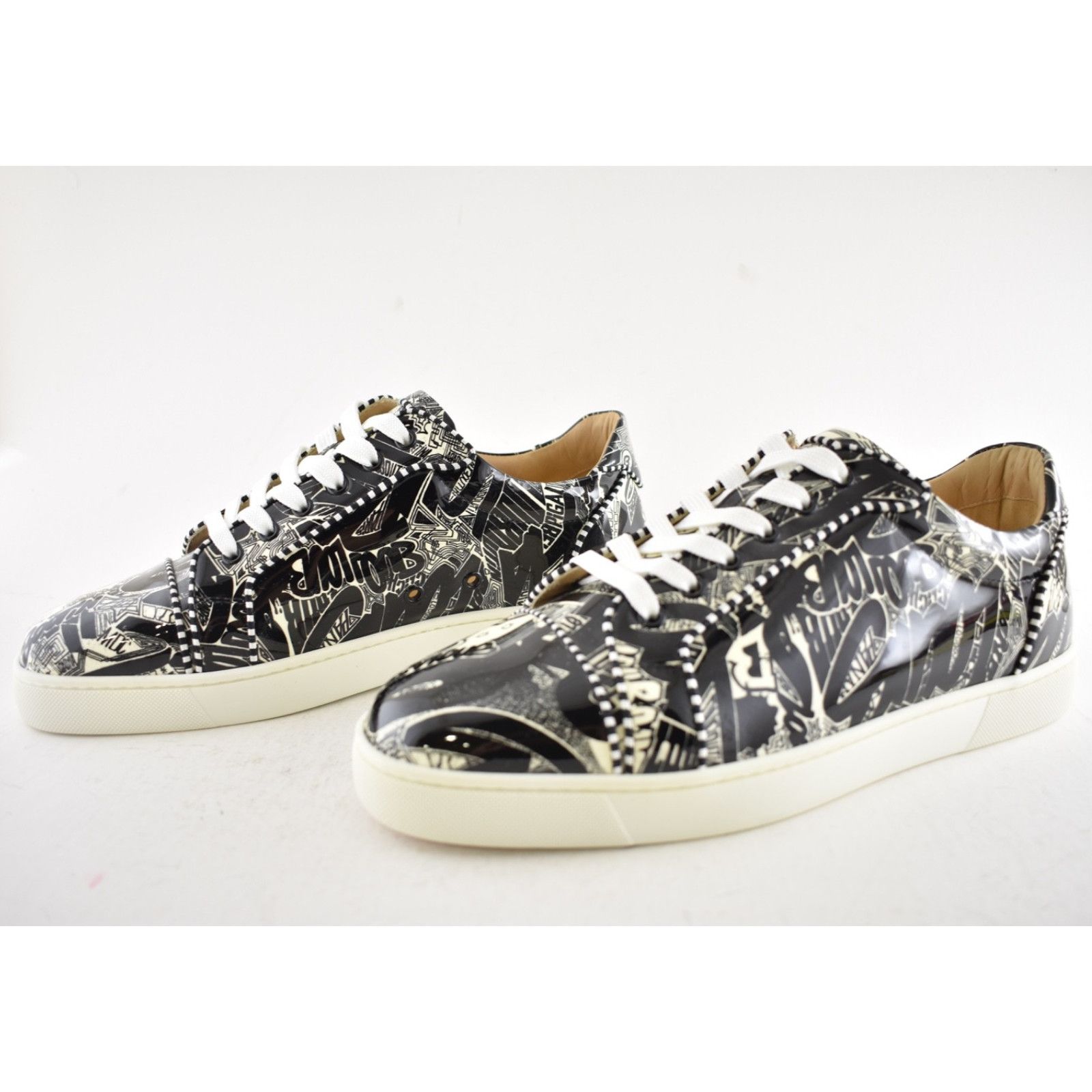 Christian Louboutin Christian Louboutin Seavaste Orlato Flat Black Nicograf Low Size US 11 / EU 44 - 10 Thumbnail