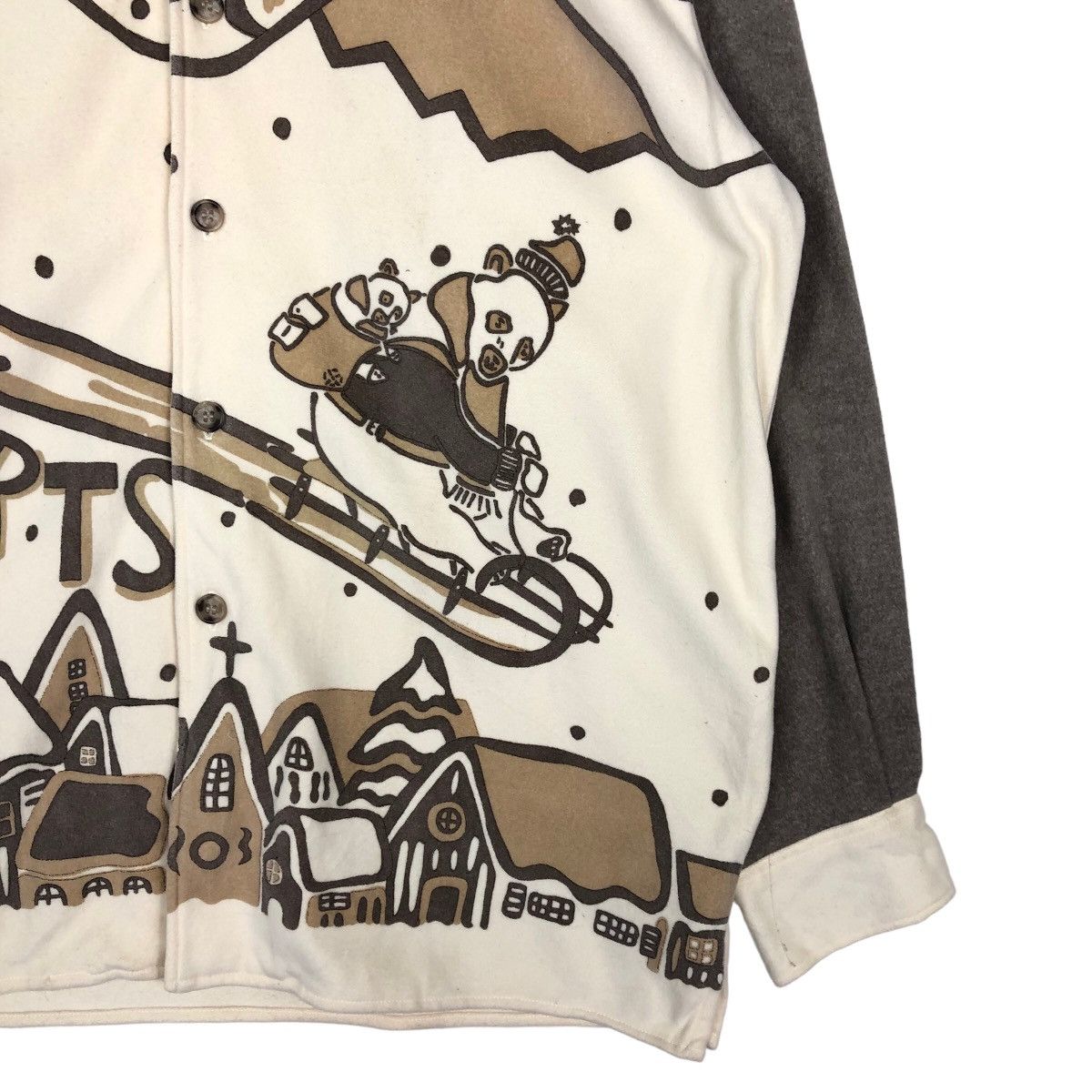 Vintage 🔥Vintage Jean Charles de Castelbajac Sport Big Logo Shirt Size US M / EU 48-50 / 2 - 6 Thumbnail