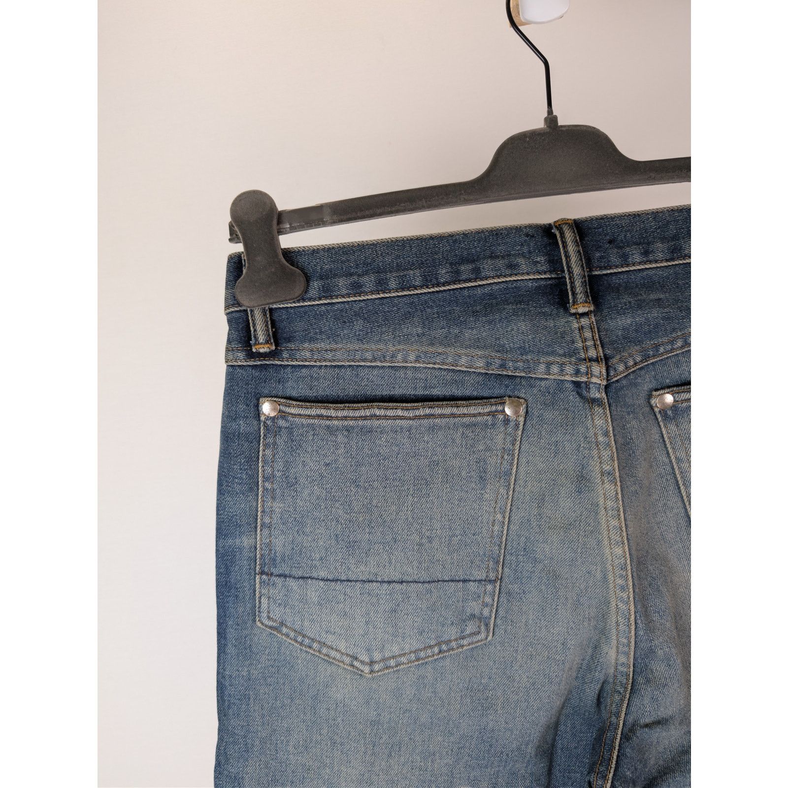 Tom Ford o1rshd1 Tapered Fit Denim Jeans in Indigo Blue Size US 32 / EU 48 - 14 Thumbnail