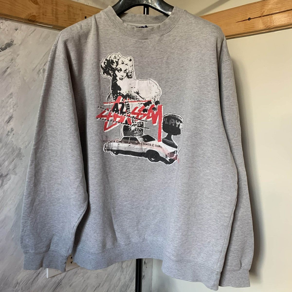 Vintage 90’s Stüssy Beat Crazy crewneck sweatshirt