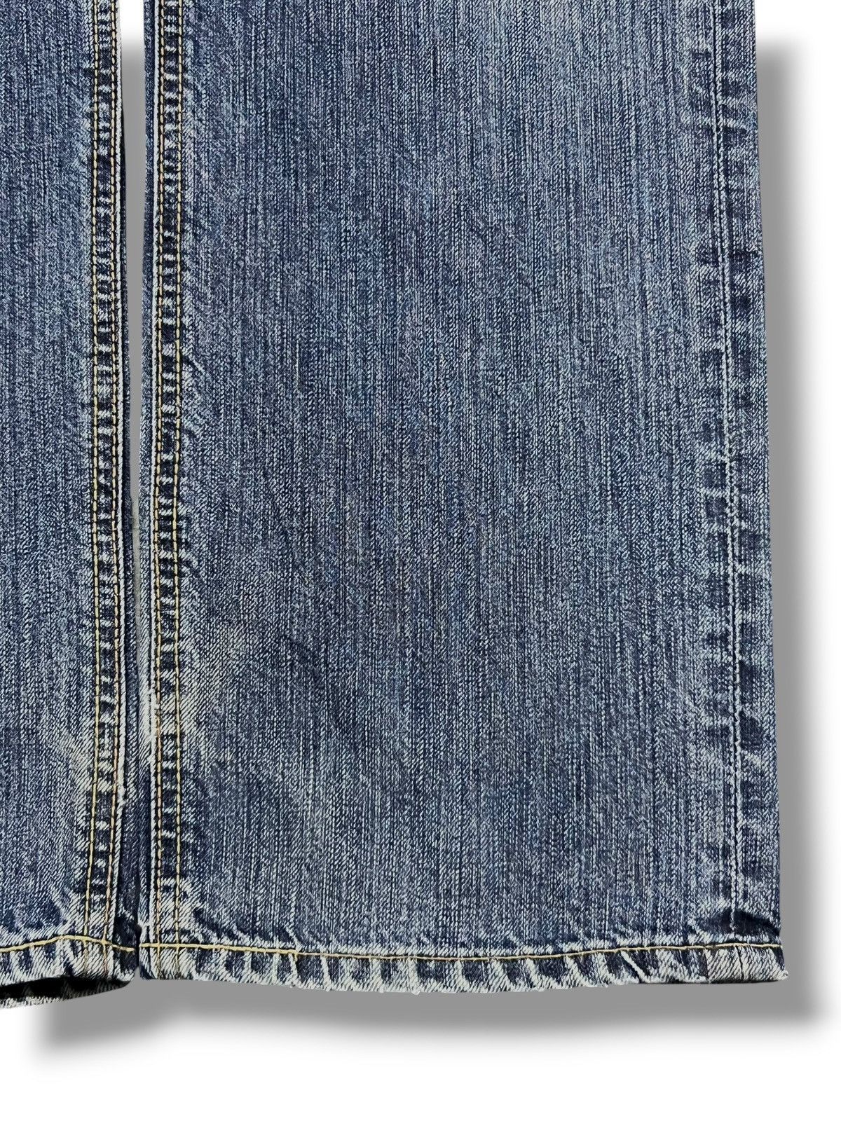 Edwin Vintage Edwin 503 Japan - Faded Rusty Wash, Distressed Jeans Size US 35 - 7 Thumbnail