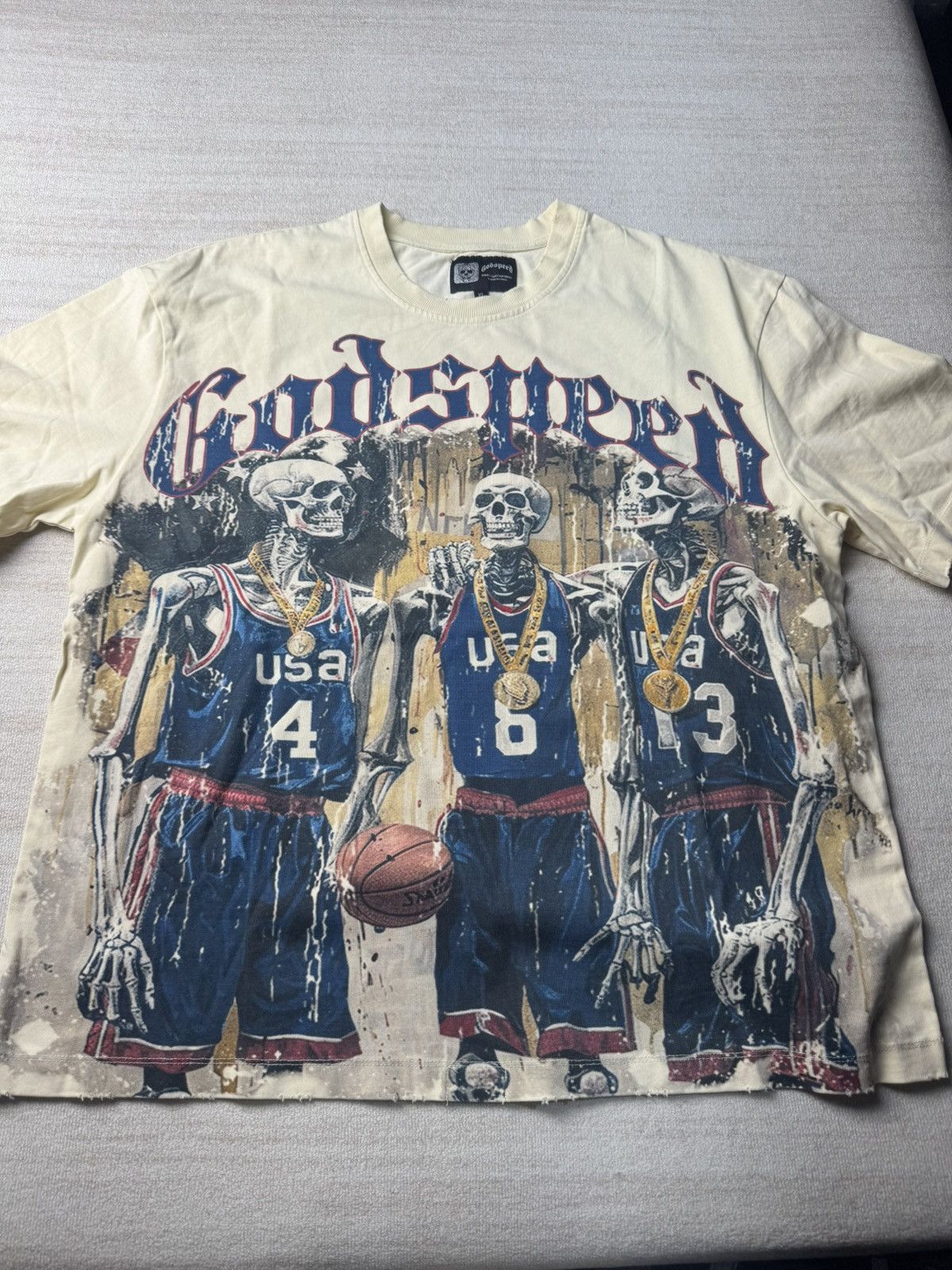 Godspeed Dream team tee Size US XL / EU 56 / 4 - 2 Thumbnail