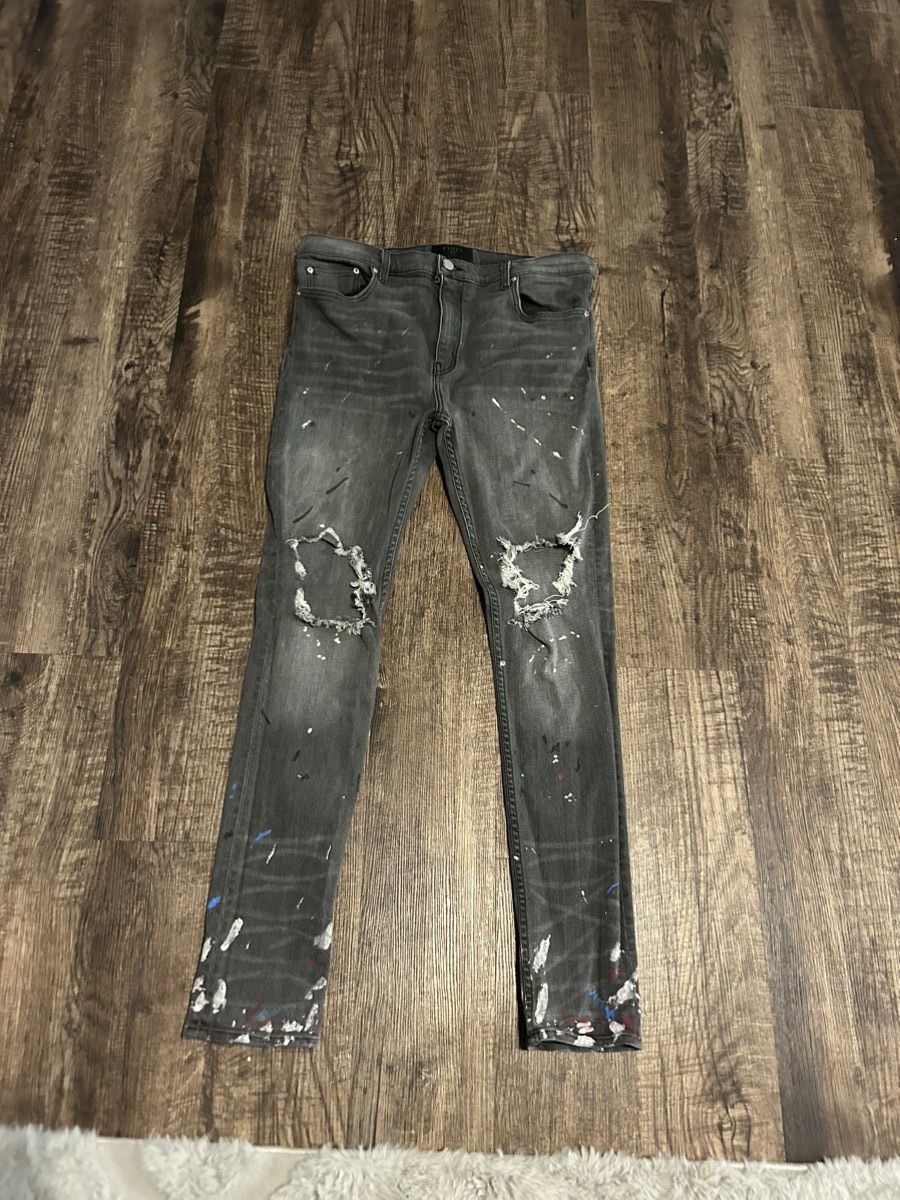 Oro Los Angeles ORO Los Angeles paint splatter distressed jeans Size US 36 / EU 52 - 1 Thumbnail