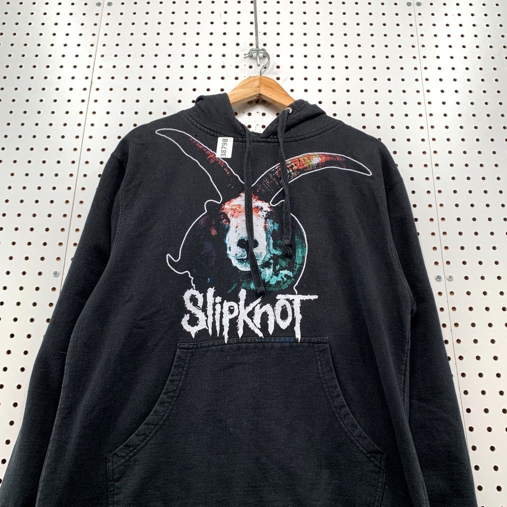 Vintage VINTAGE Y2K Slipknot Hoodie Sweatshirt Black Music Band Medium Mens Size US M / EU 48-50 / 2 - 6 Thumbnail