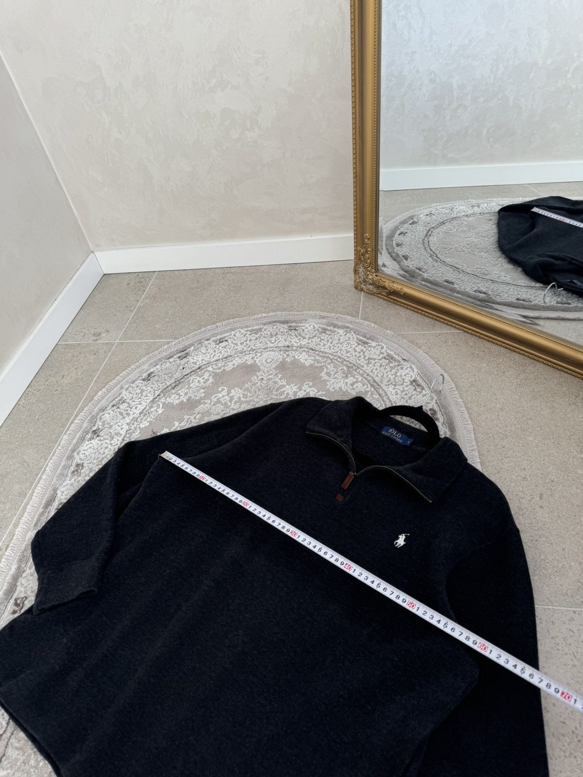 Polo Ralph Lauren Vintage Polo Ralph Lauren 1/3 Zip Cotton Sweatshirt Size L Size US L / EU 52-54 / 3 - 8 Thumbnail