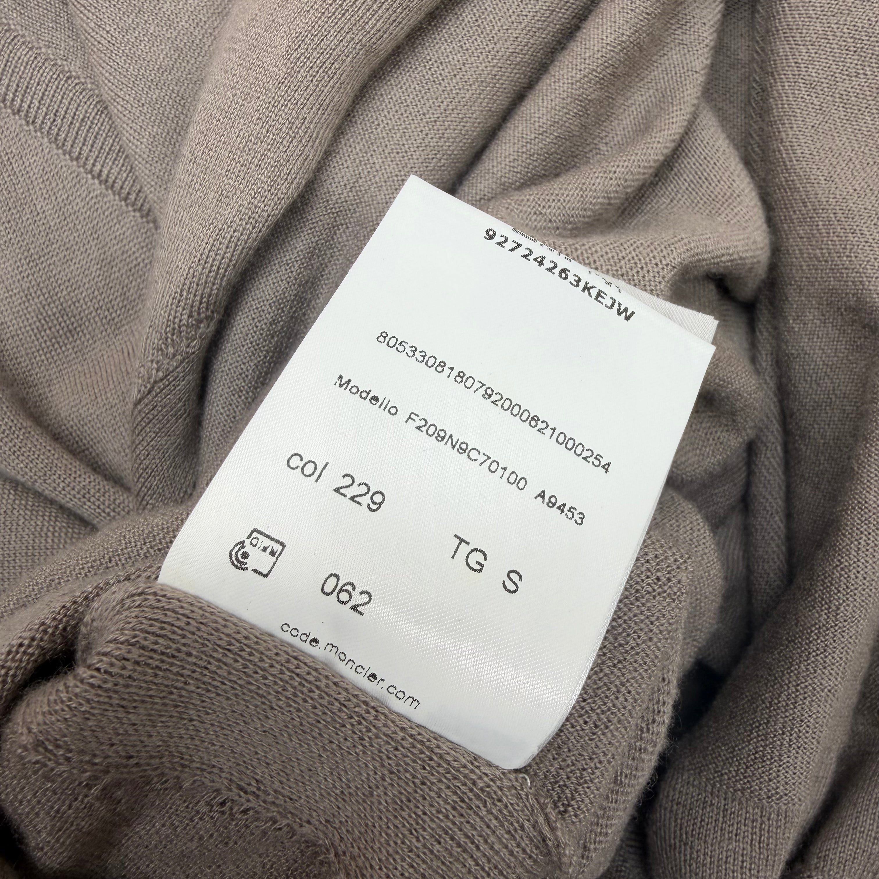 Moncler × Rick Owens Rick Owens x Moncler Cashmere Drapefront Sweater S Size S / US 4 / IT 40 - 5 Thumbnail