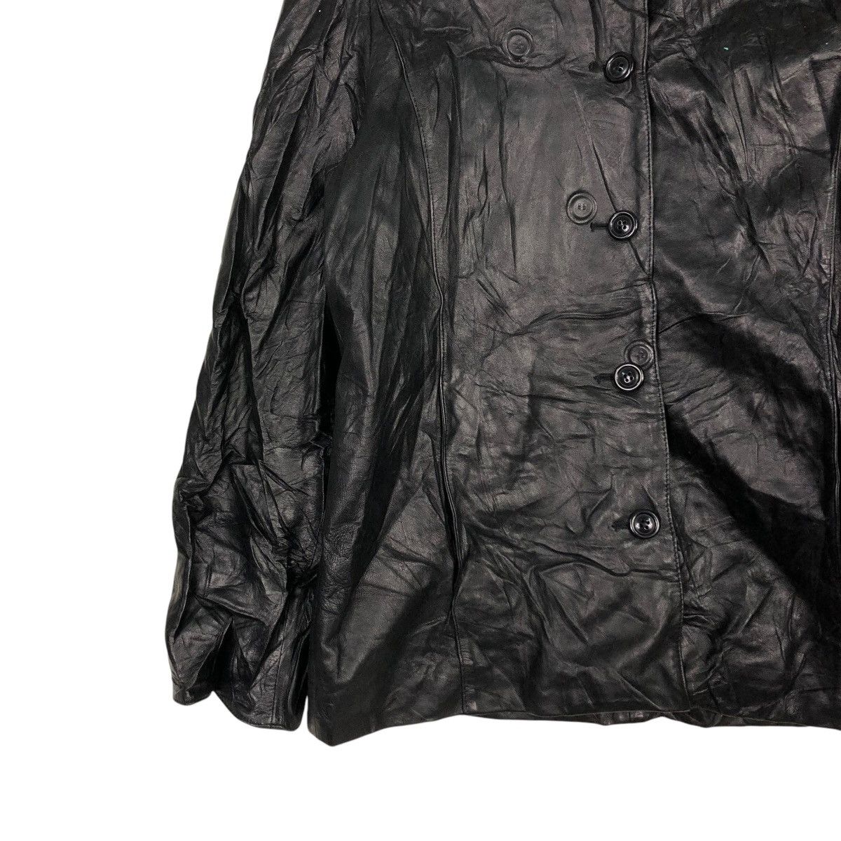 Japanese Brand 🔥VINTAGE LEATHER JACKET BIKER JUBIEN TOKYO FUR ISSEY MIYAKE Size US L / EU 52-54 / 3 - 6 Thumbnail