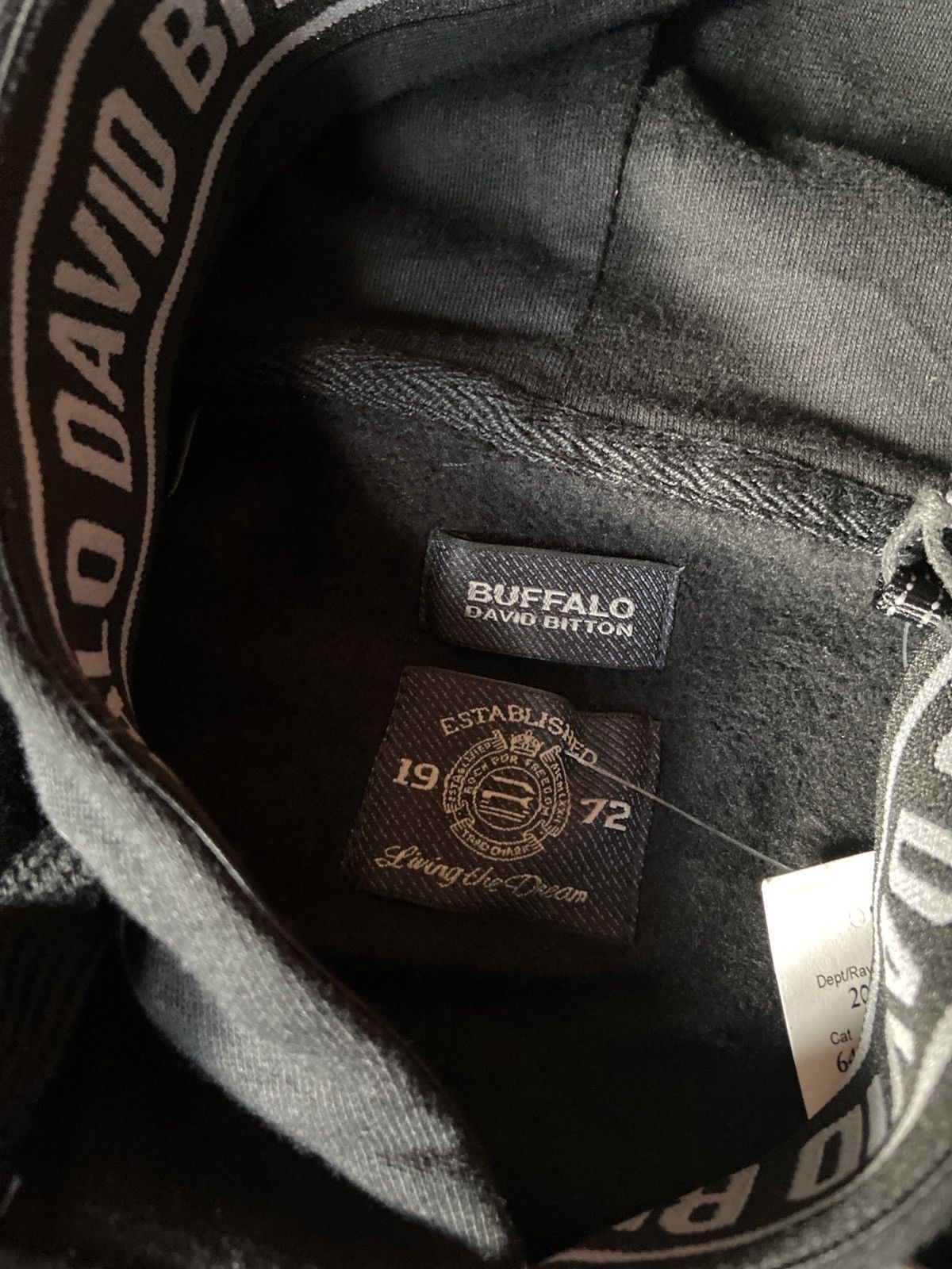 Other Completely new black hood Buffalo David Bitton, size M. Size US M / EU 48-50 / 2 - 3 Thumbnail