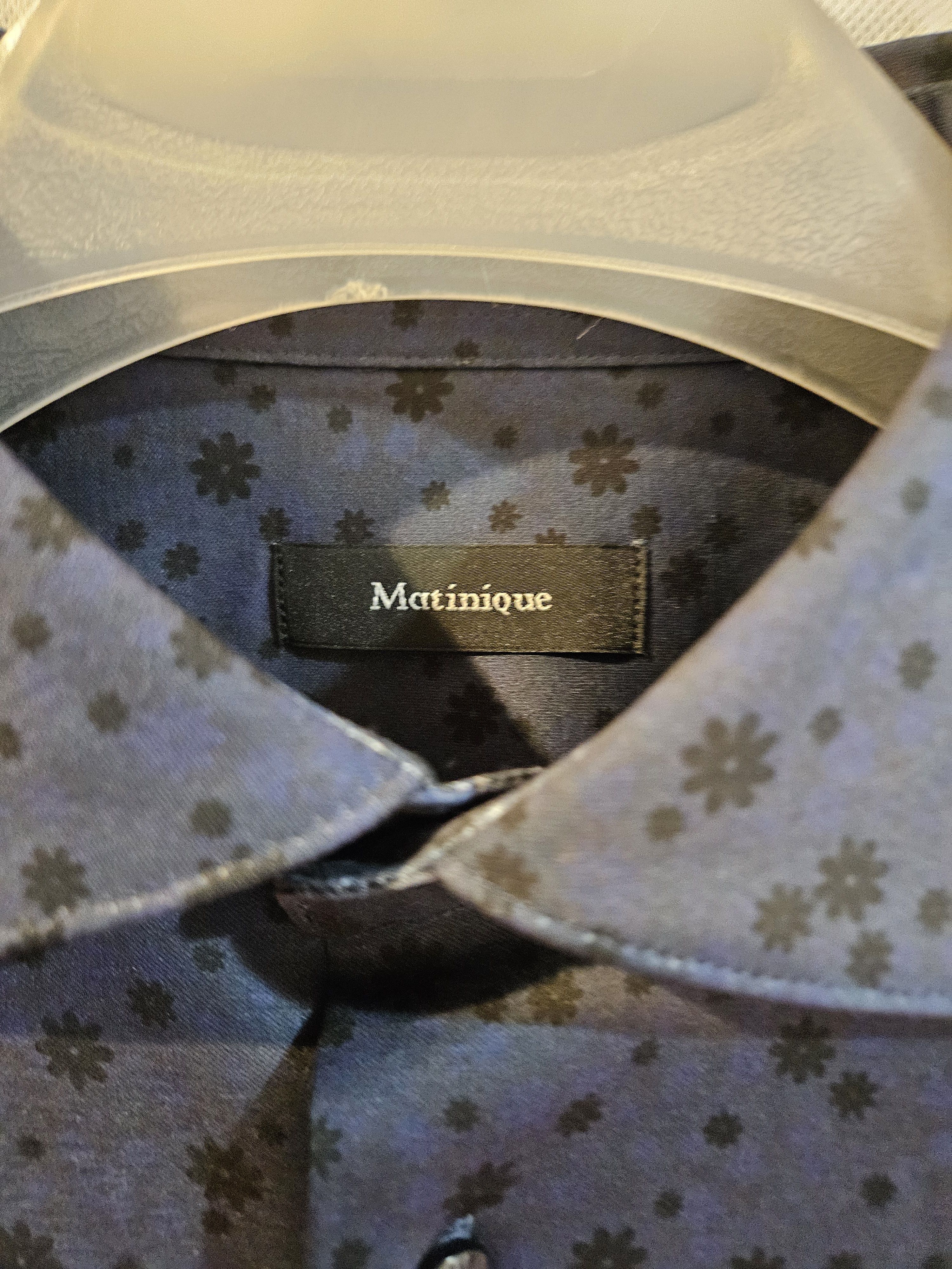 Matinique Flower Print Cotton Shirt Size US M / EU 48-50 / 2 - 4 Thumbnail