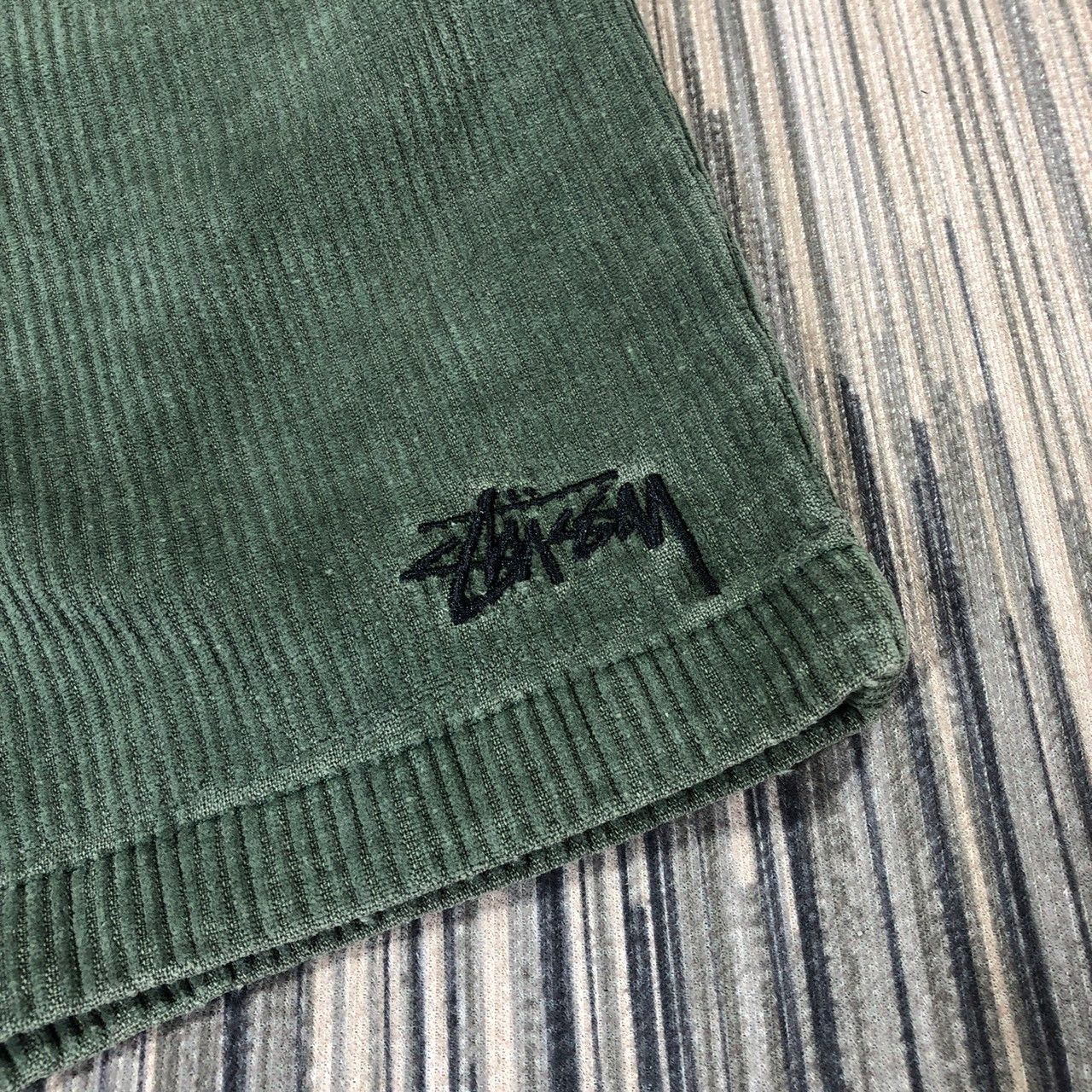 Stussy × Vintage Stussy Wide Wale Cord Shorts Size US 34 / EU 50 - 3 Thumbnail