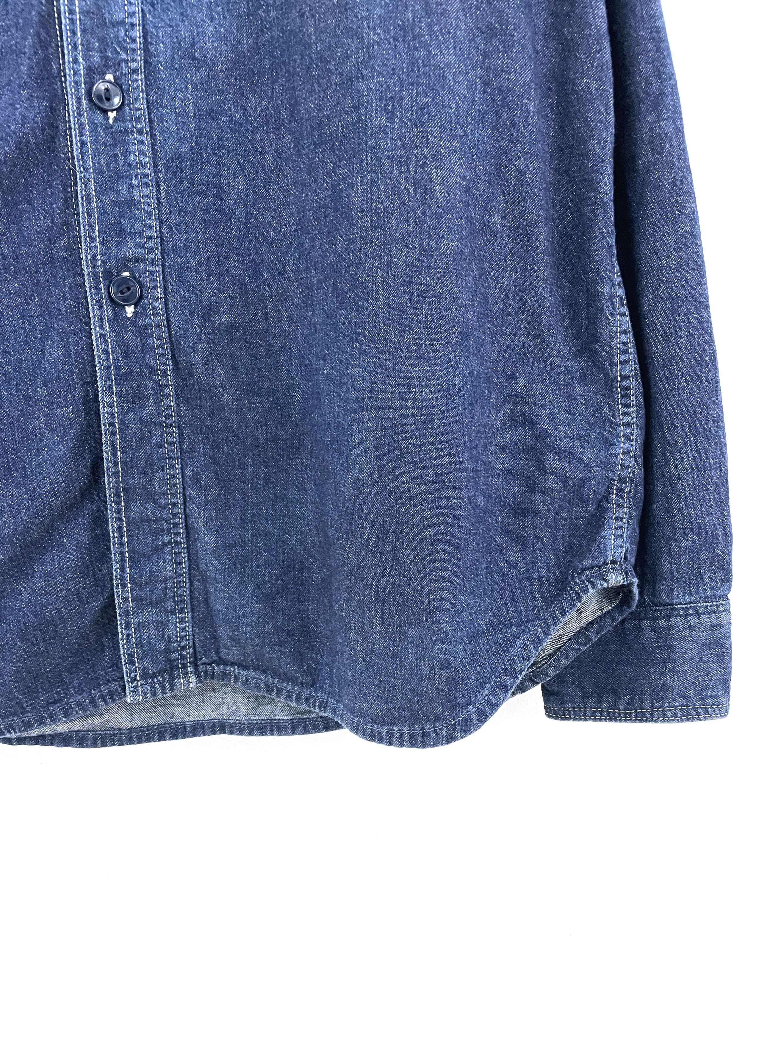 Kapital Cargo Denim Shirt Size US XL / EU 56 / 4 - 7 Thumbnail