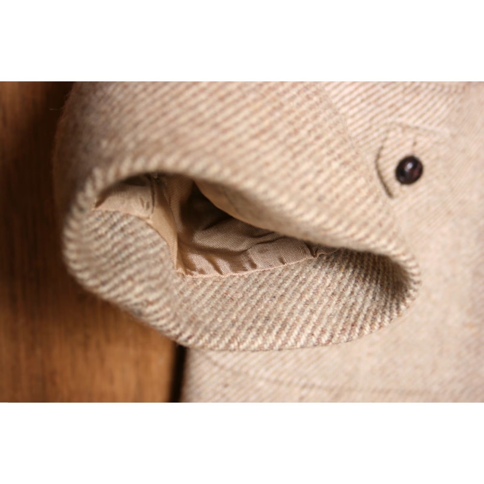 Vintage VINTAGE Light Brown Wool Equestrian Riding Jacket Blazer XS Women Button Closure Credit: Unbranded Size XS / US 0-2 / IT 36-38 - 6 Thumbnail
