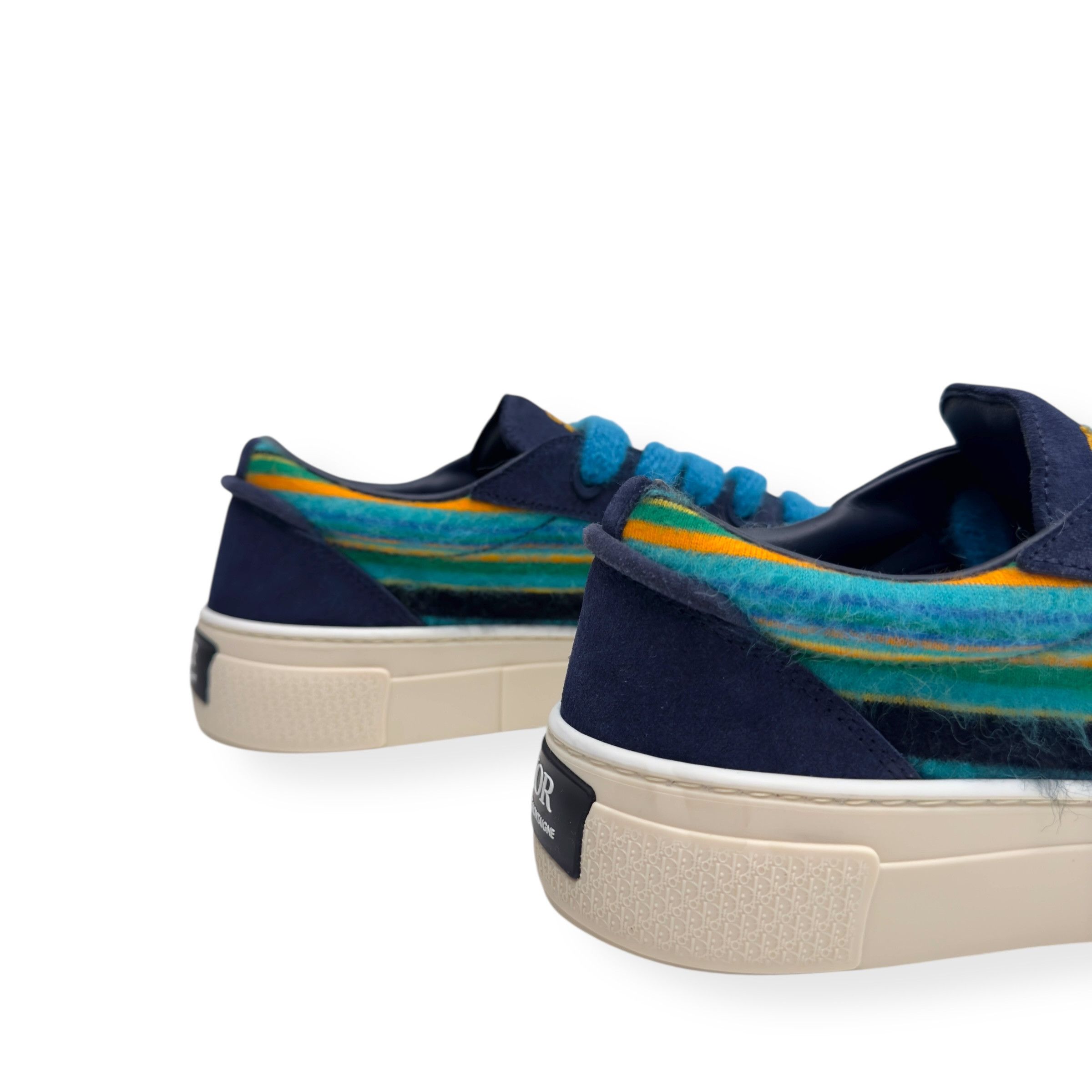 Dior DIOR X DENIM TEARS B33 MOHAIR SNEAKER BLUE 42 / UK8 Size US 9 / EU 42 - 8 Thumbnail