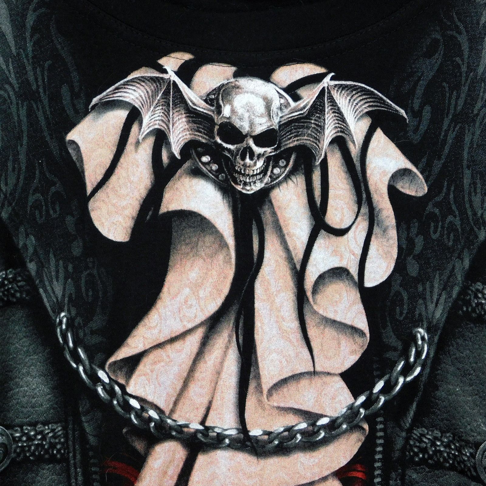 GOTHBOICLIQUE Spiral Direct Goth Metal All Over Print Long Sleeve Tee 2XL Size US XXL / EU 58 / 5 - 6 Thumbnail
