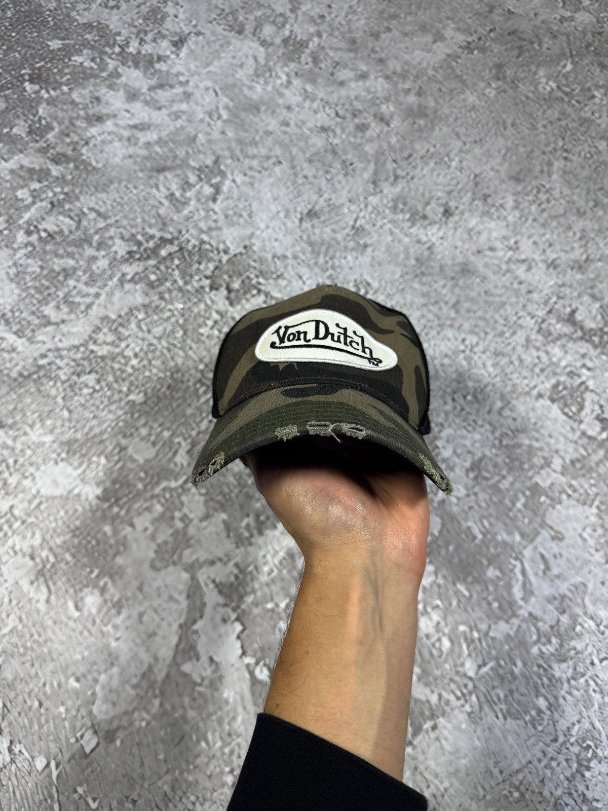 Von Dutch Von Dutch Track Hats cap 90’s camo USA size OS Size ONE SIZE - 3 Thumbnail