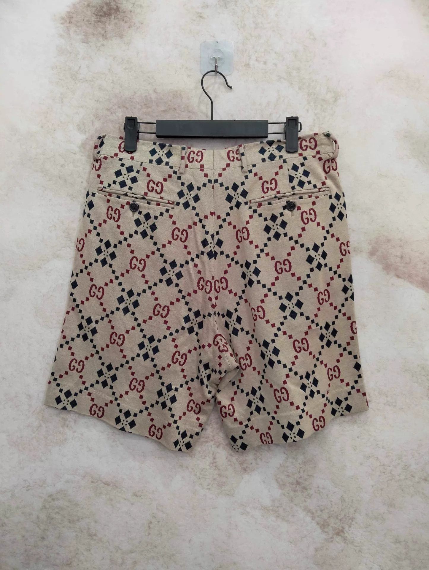 Gucci Patterned Multi-Color Casual Shorts Size US 30 / EU 46 - 2 Thumbnail