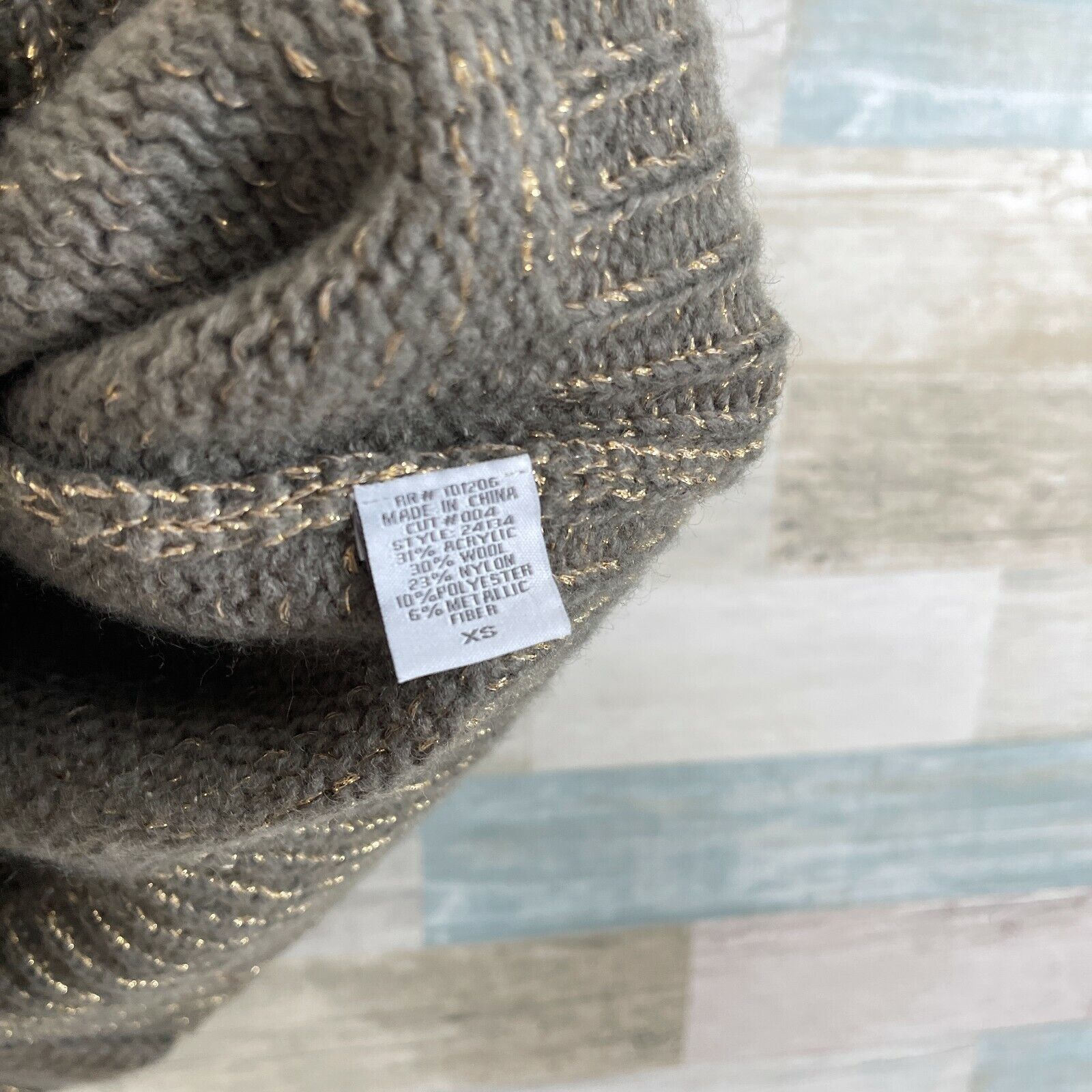 Other Soft Surroundings Wool Sweater Vest Brown Womens XS Size XS / US 0-2 / IT 36-38 - 6 Thumbnail