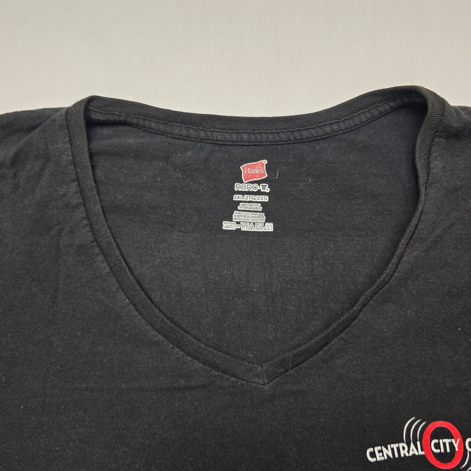 Hanes Central City Opera Festival Shirt Womens 2XL Black Tee 2015 Size XXL / US 16-18 / IT 52-54 - 6 Thumbnail