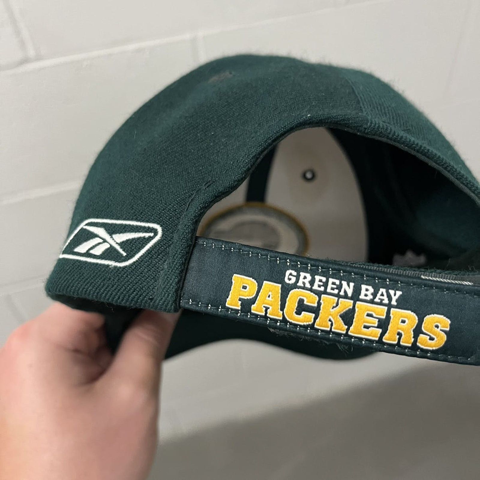 Vintage Vintage 2000’s Reebok Green Back Packers Hat Green O/S Size ONE SIZE - 9 Thumbnail