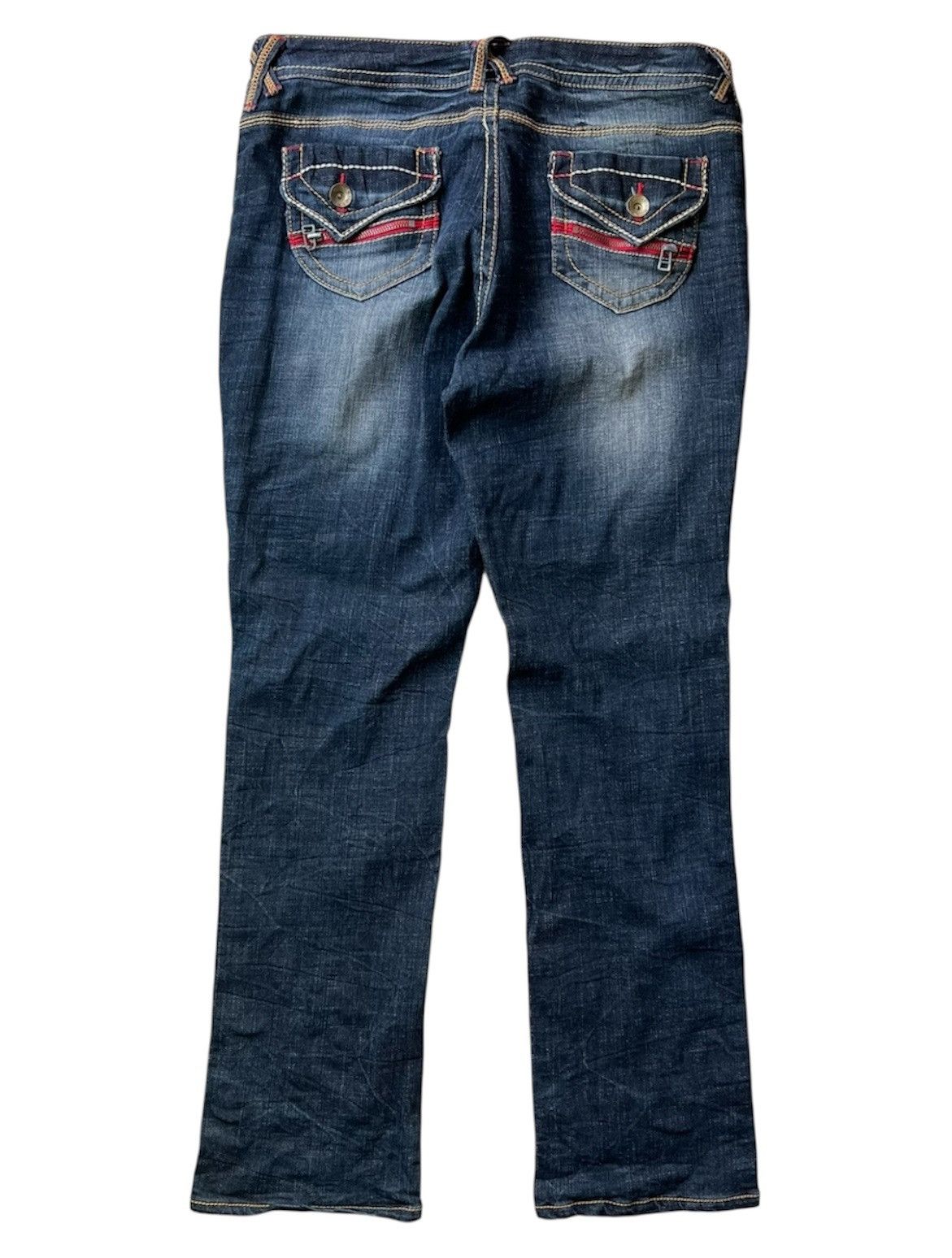Japanese Brand Mer-Lassette Japanese Y2K Denim Jeans Size US 34 / EU 50 - 1 Thumbnail
