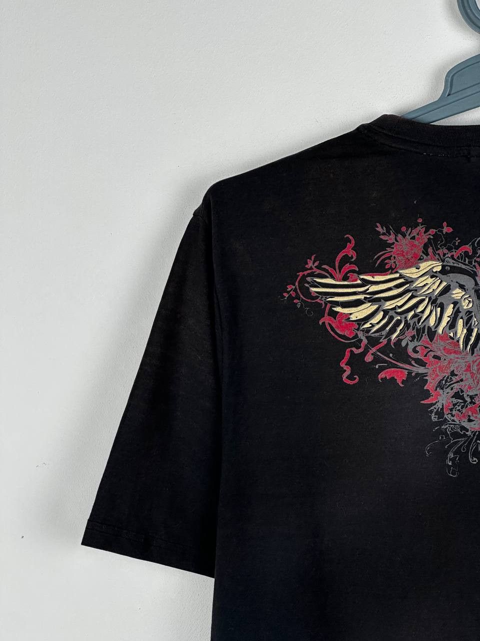 Emporio Armani Vintage Emporio Armani Revolver Y2K Distressed T Shirt Size US L / EU 52-54 / 3 - 11 Thumbnail