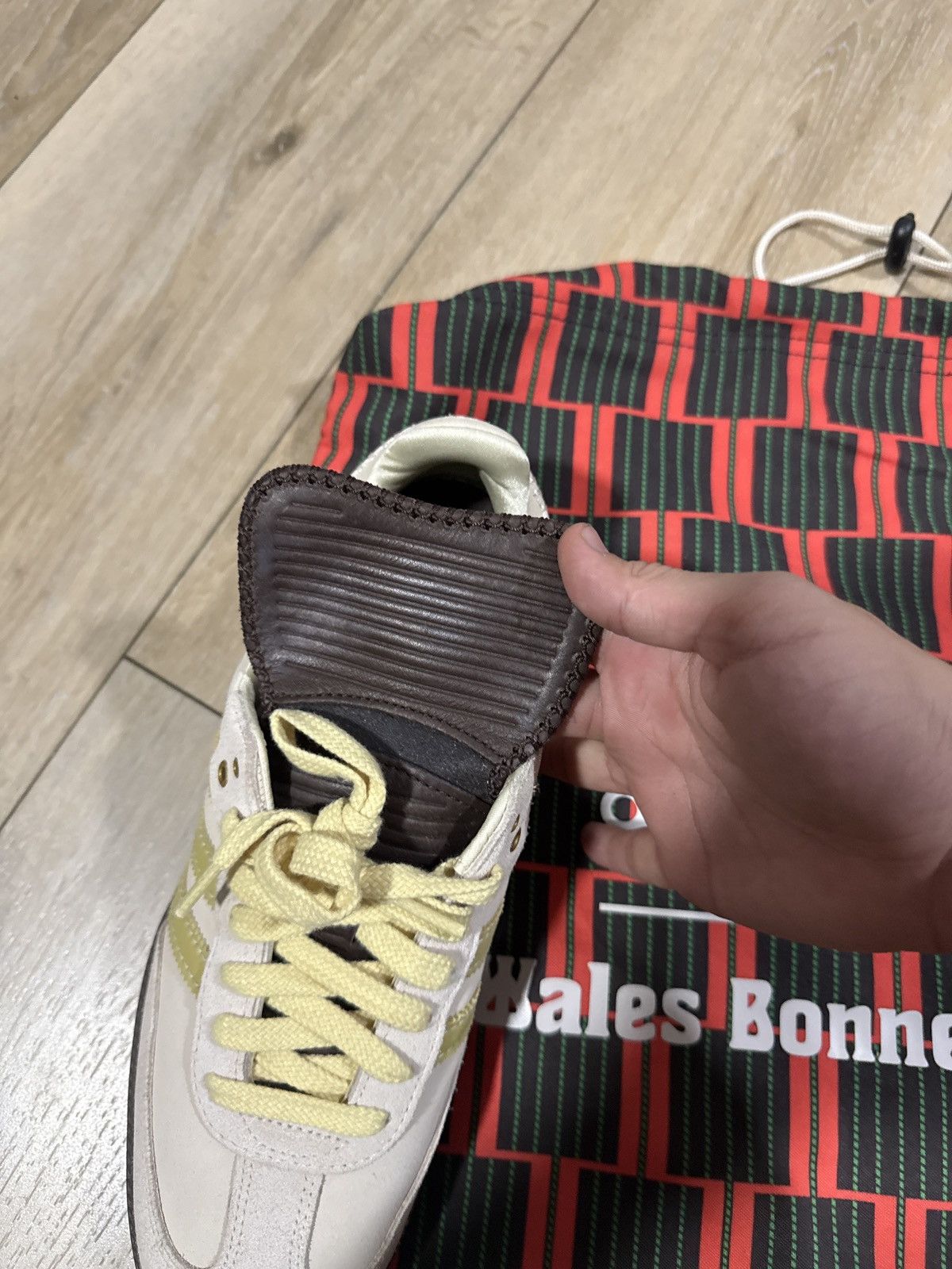 Adidas × Wales Bonner Adidas samba wales bonner cream and brown Size US 10 / EU 43 - 8 Thumbnail
