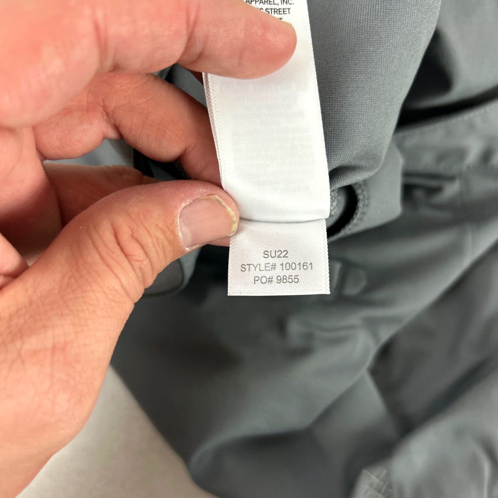 Rhone VINTAGE? No — ignore. Produce title: Rhone Commuter Pants Mens 32 Grey Technical Performance Trousers 100161 Size US 32 / EU 48 - 6 Thumbnail