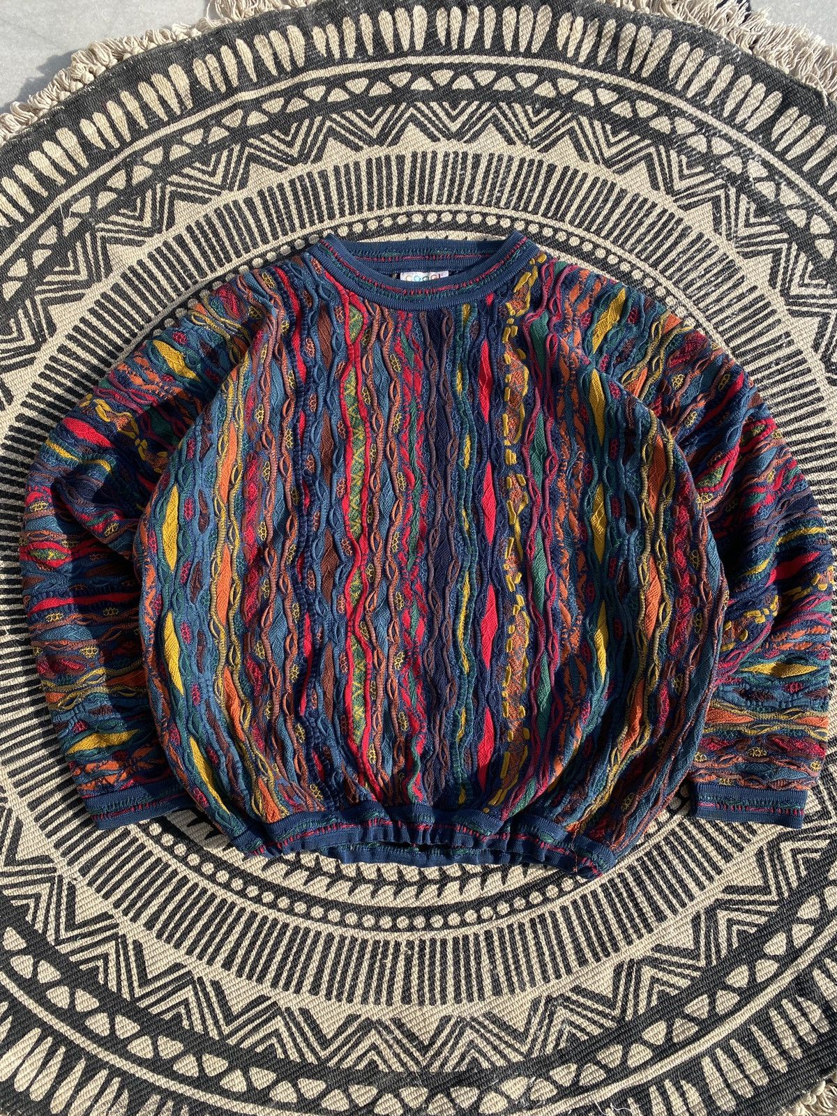 Alberto Danti Vintage Knit Coogi deals Style Sweater Size L