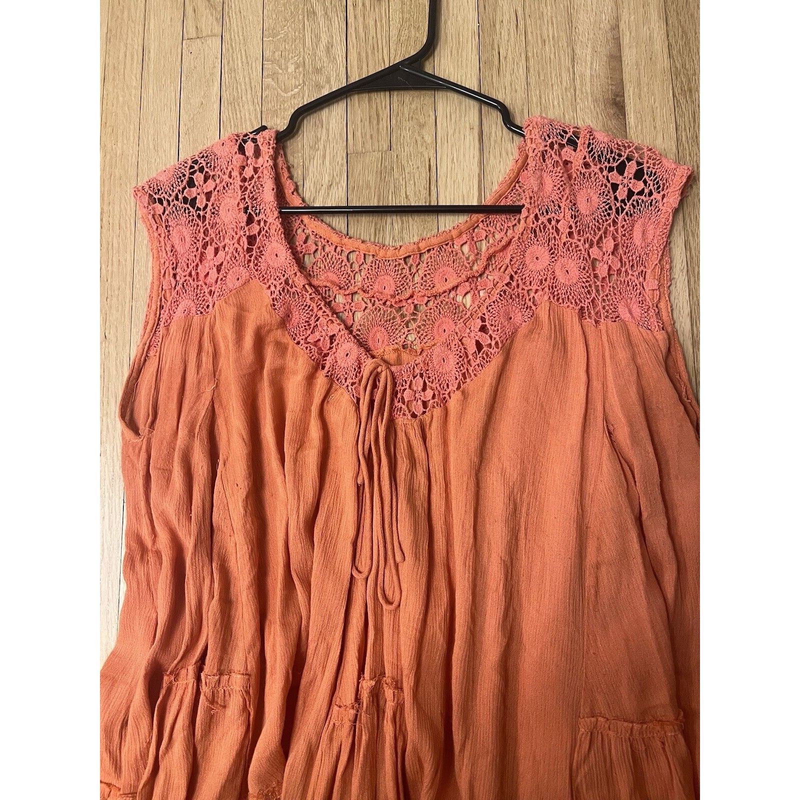 All Blues Altar’d State Women's Pink/Orange Tank Top Small Soft Knit Size S / US 4 / IT 40 - 2 Thumbnail