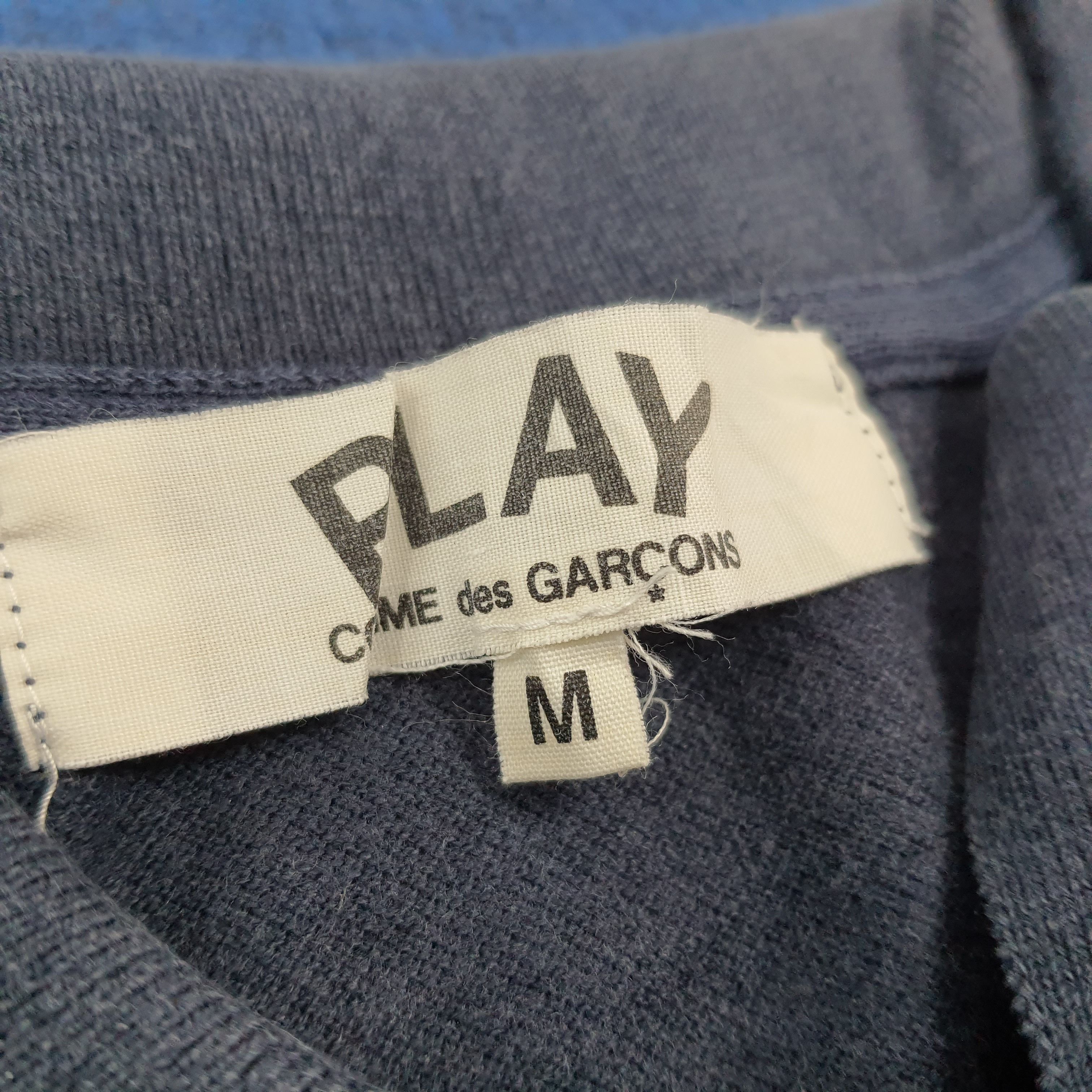 Comme des Garcons PLAY × Japanese Brand × Vintage Vintage Comme Des Garcons Play Japanese Brand Polo Shirt Size US S / EU 44-46 / 1 - 4 Thumbnail
