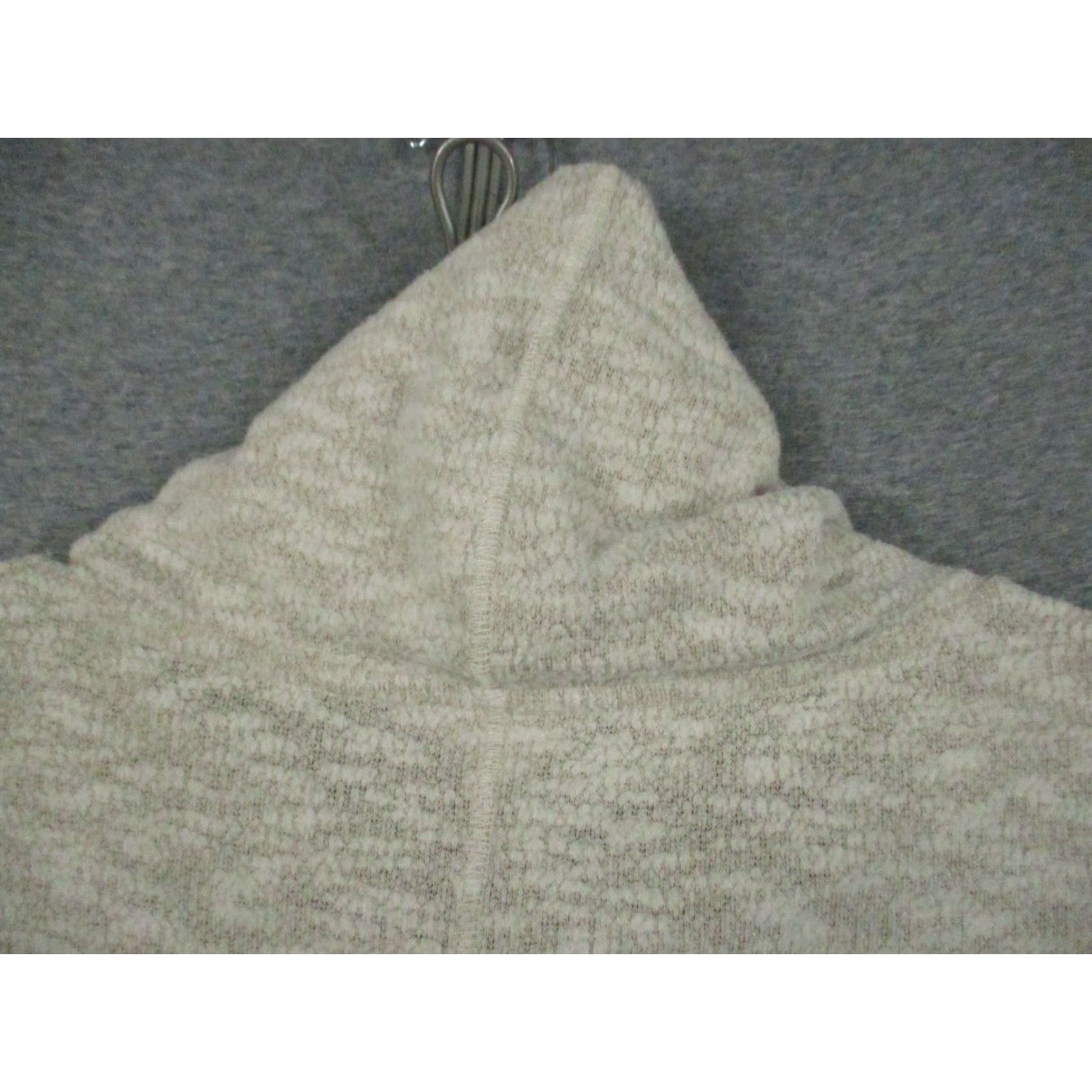 Prana PrAna Sweater Shirt Womens Small Pullover Cowl Neck Long Sleeve Pockets Outdoor Cream Ivory Size S / US 4 / IT 40 - 7 Thumbnail