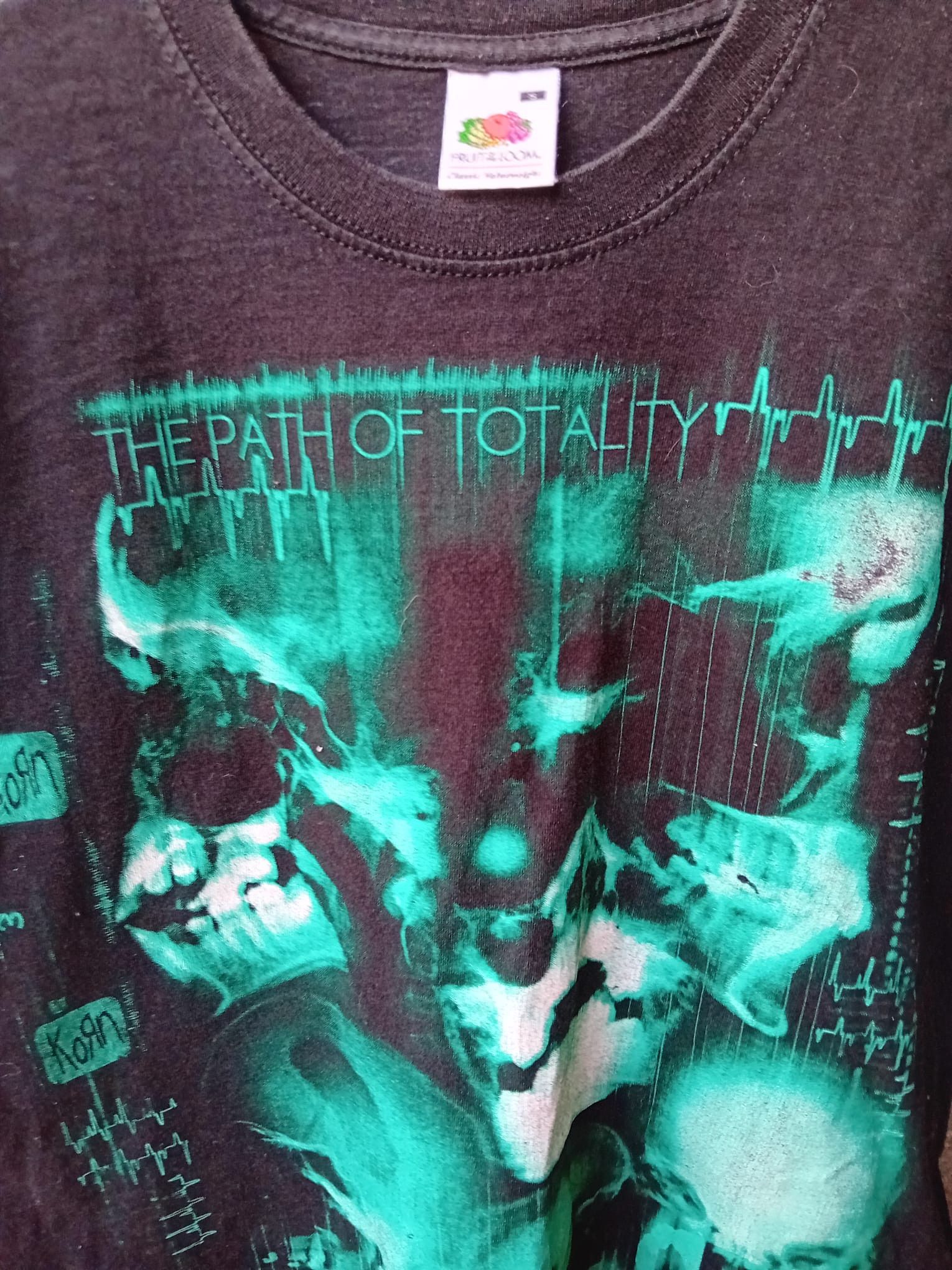 Band Tees Korn The Path Of Totality 2012 tour Band t-shirt sz S Size US S / EU 44-46 / 1 - 8 Thumbnail