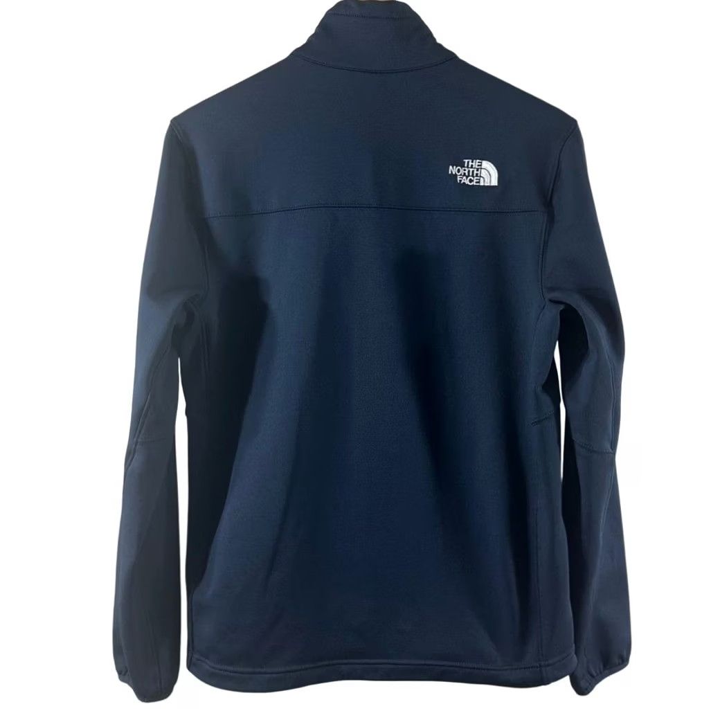 The North Face The North Face Mens Navy Blue Softshell Full Zip Jacket Small Regular Fit Size US S / EU 44-46 / 1 - 3 Thumbnail
