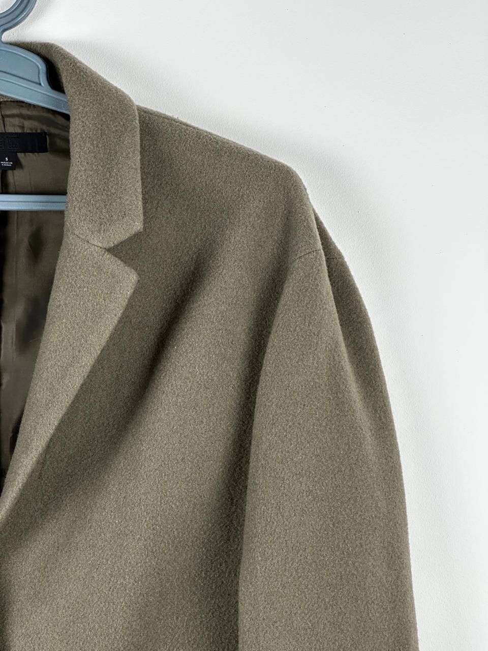 Uniqlo Uniqlo Olive Casual Wool Mans Coat Oversized Size US S / EU 44-46 / 1 - 5 Thumbnail