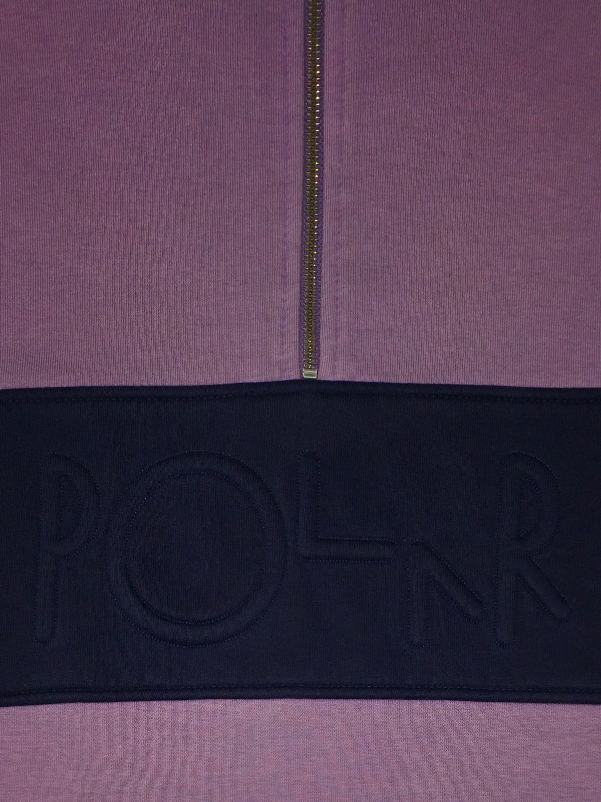 Polar Skate Co. × Vintage quarter zip POLAR SKATE Blocked Half Zip Sweatshirt hoodie Size US L / EU 52-54 / 3 - 3 Thumbnail