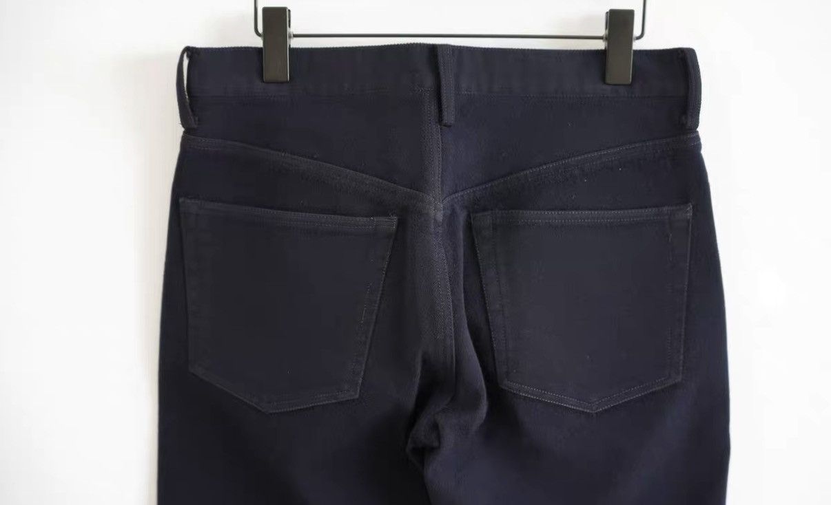 Yohji Yamamoto Yohji Yamamoto 04AW Navy Wool Nylon Jeans K4 Size US 34 / EU 50 - 4 Thumbnail