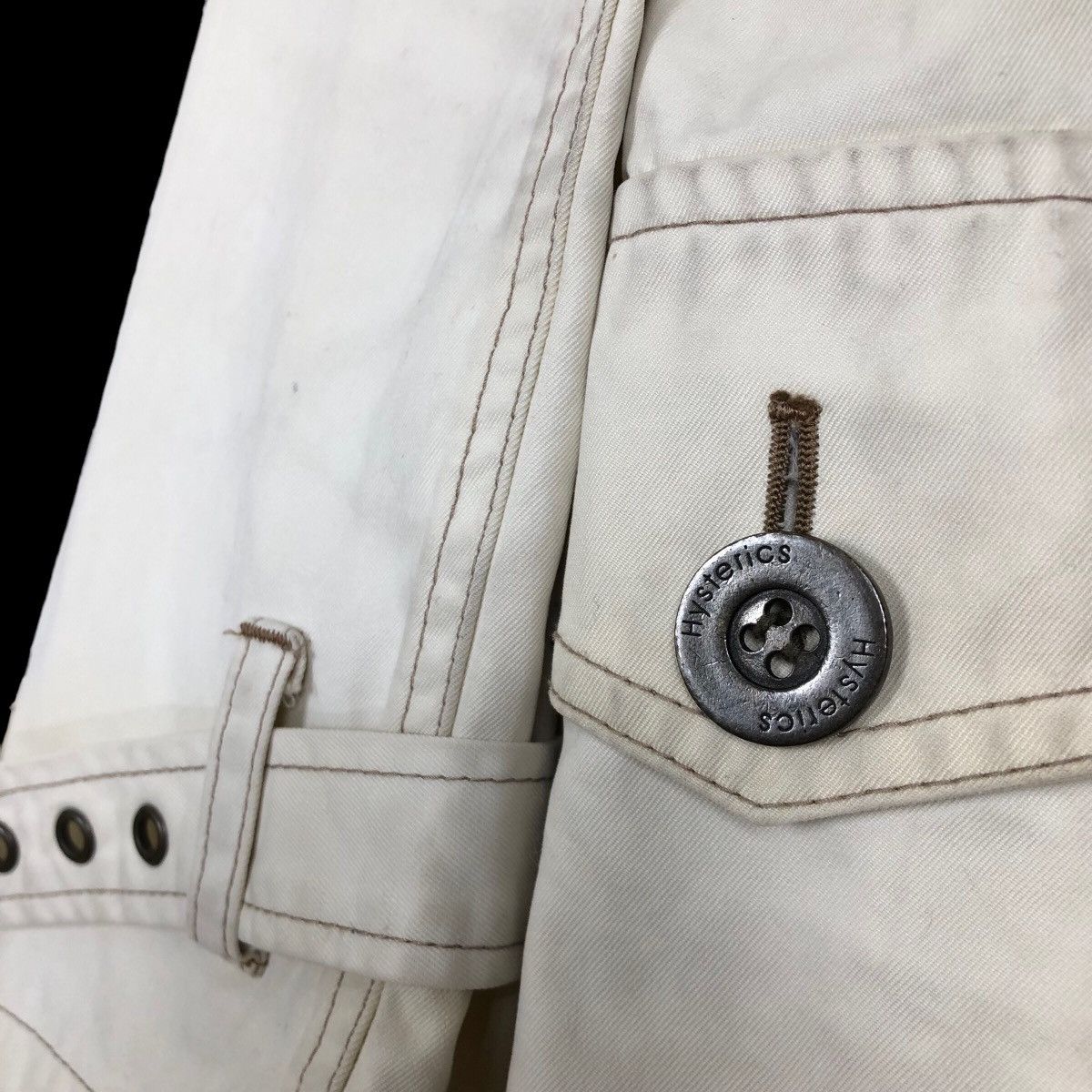 Hysteric Glamour Vintage Hysteric Glamour Cotton Canvas Trench Coat Size M / US 6-8 / IT 42-44 - 11 Thumbnail