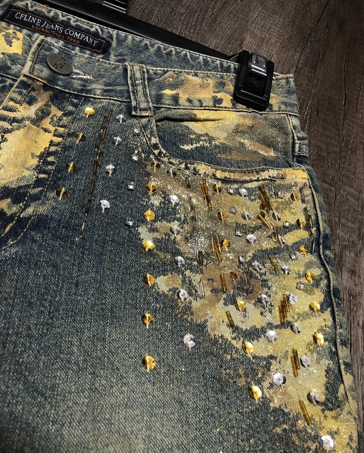 Designer × Japanese Brand × Vintage CF LINE FLARED BOOTCUT JEANS COMPANY Size 29" - 19 Thumbnail