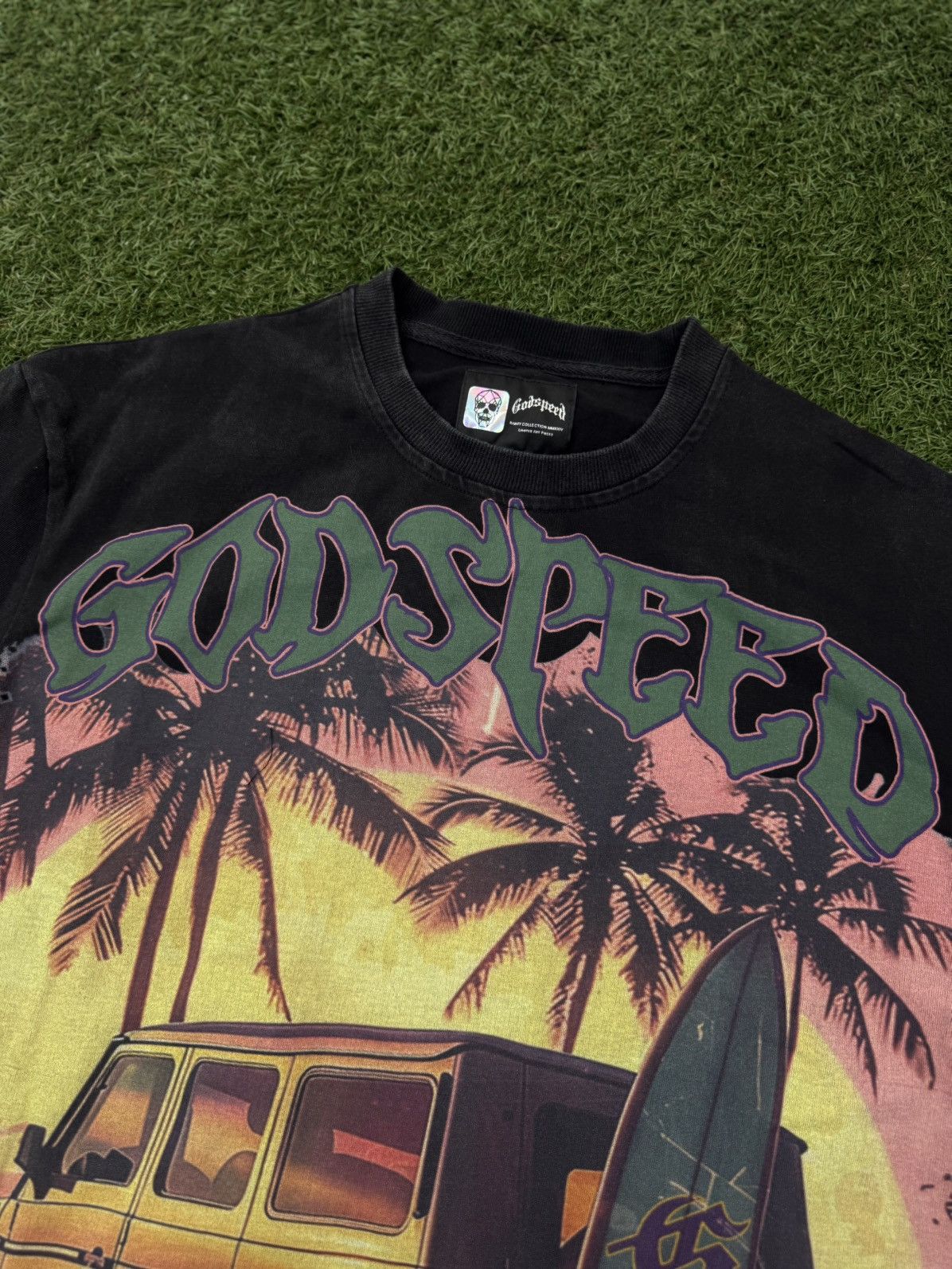Godspeed Godspeed Black Miami G Wagon Tee Shirt Size S (NEW) Size US S / EU 44-46 / 1 - 5 Thumbnail