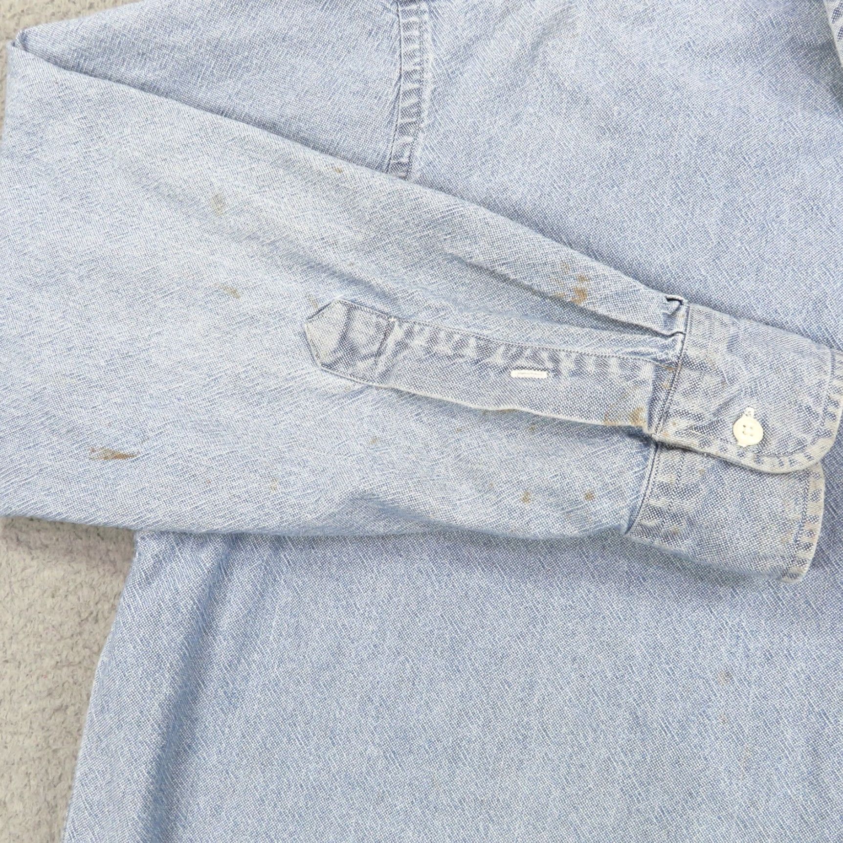 Abercrombie & Fitch VTG Abercrombie Fitch Shirt 16R XL Mens Denim Thick Heavy 90s Preppy Safari Size US XL / EU 56 / 4 - 6 Thumbnail