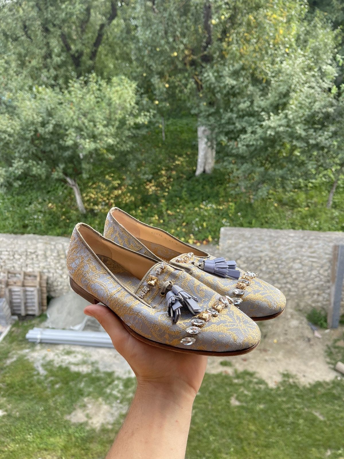 Santoni 🔥santoni rubelli shoes loafers Size US 7 / IT 37 - 1 Thumbnail