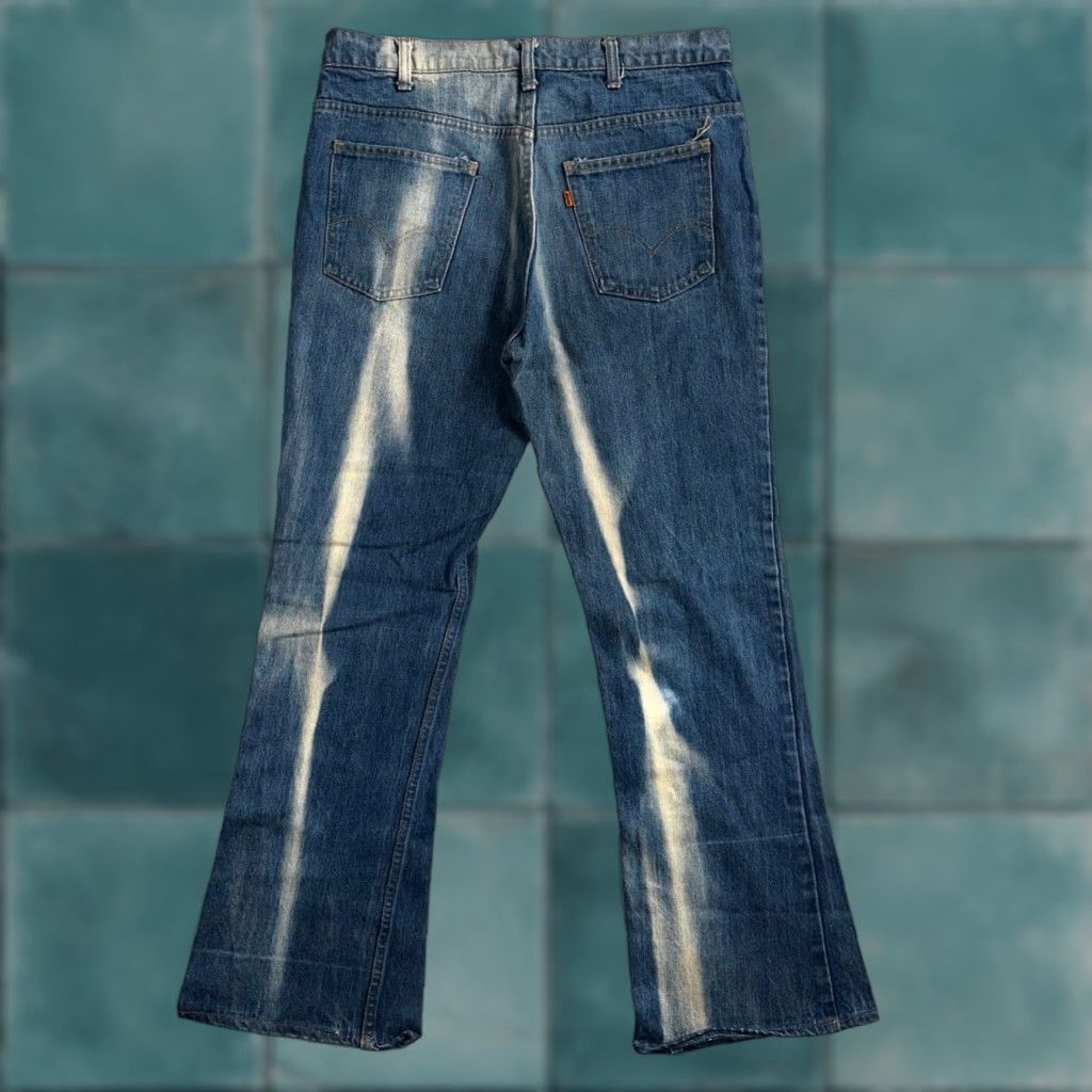 Levi's VINTAGE Levi's 646 Bootcut Jeans 36x34 Blue Orange Tab Flare 70s USA Mens Size US 36 / EU 52 - 1 Thumbnail