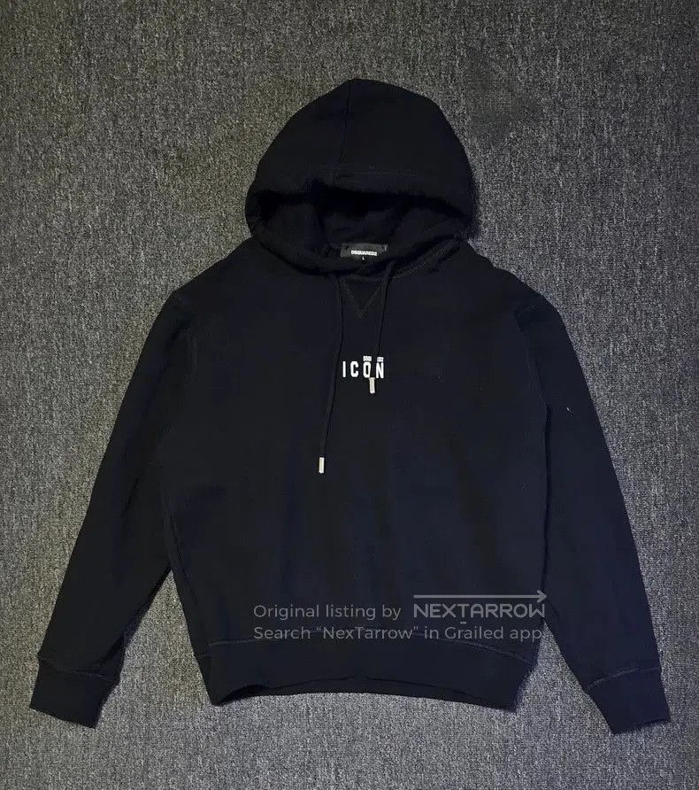 Dsquared2 Dsquared2 Black Icon Hooded Sweatshirt. Size US L / EU 52-54 / 3 - 1 Thumbnail