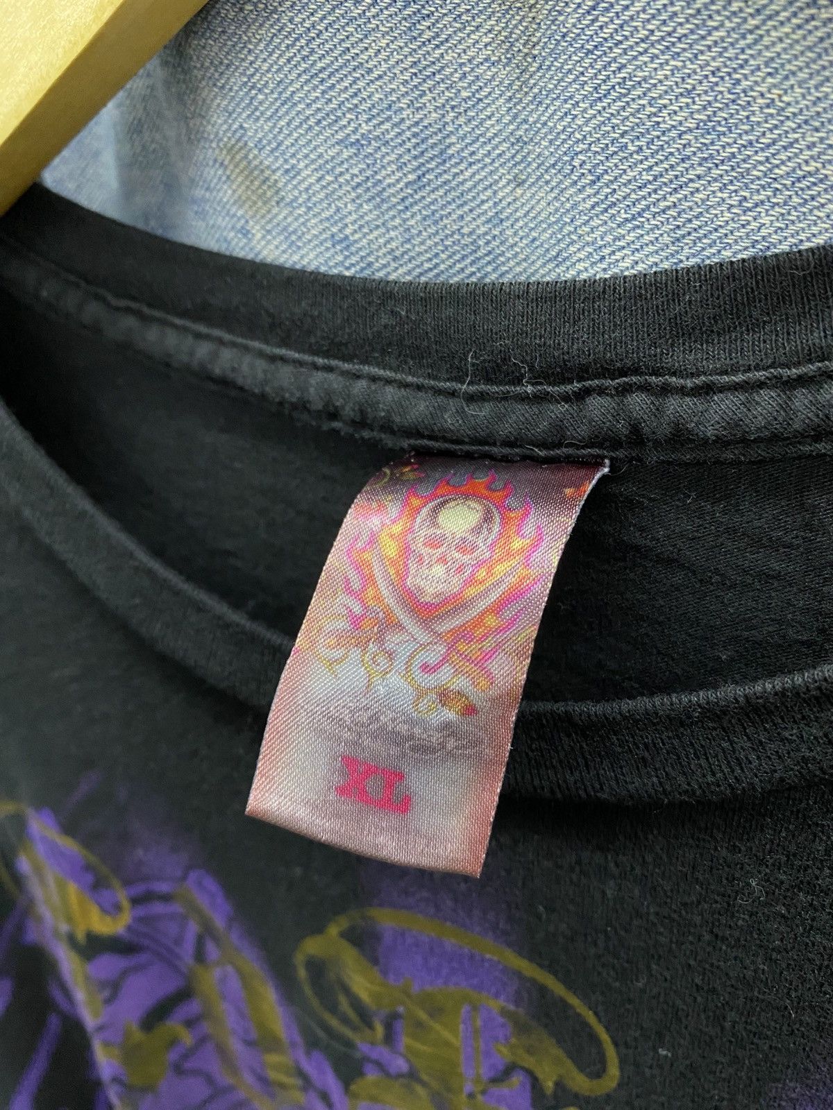 Designer × Ed Hardy × Vintage 💥edhardy vintage art tshirt Size US L / EU 52-54 / 3 - 5 Thumbnail