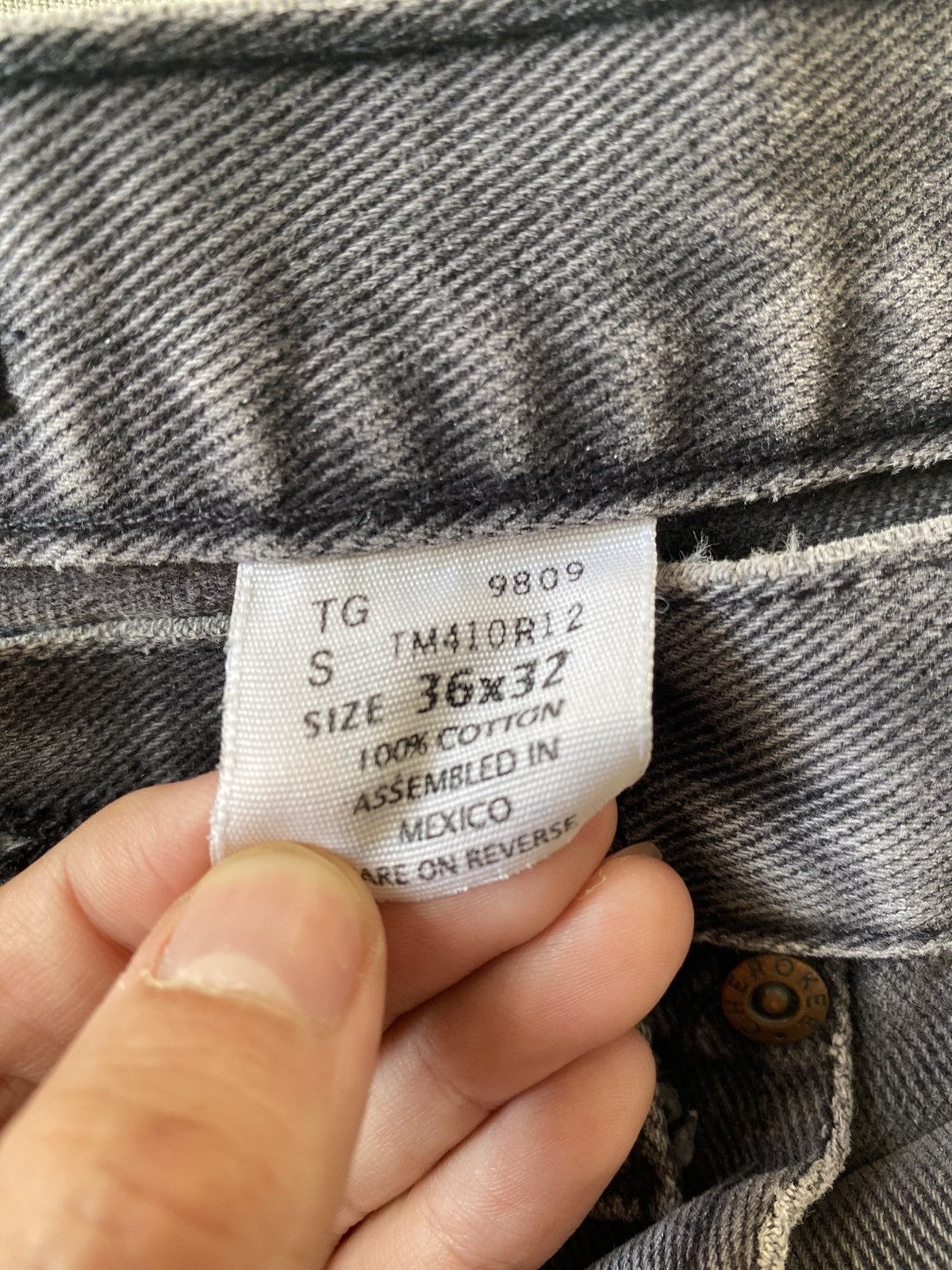 Cherokee VINTAGE GREY CHEROKEE DENIM SIZE 36 Size US 36 / EU 52 - 5 Thumbnail