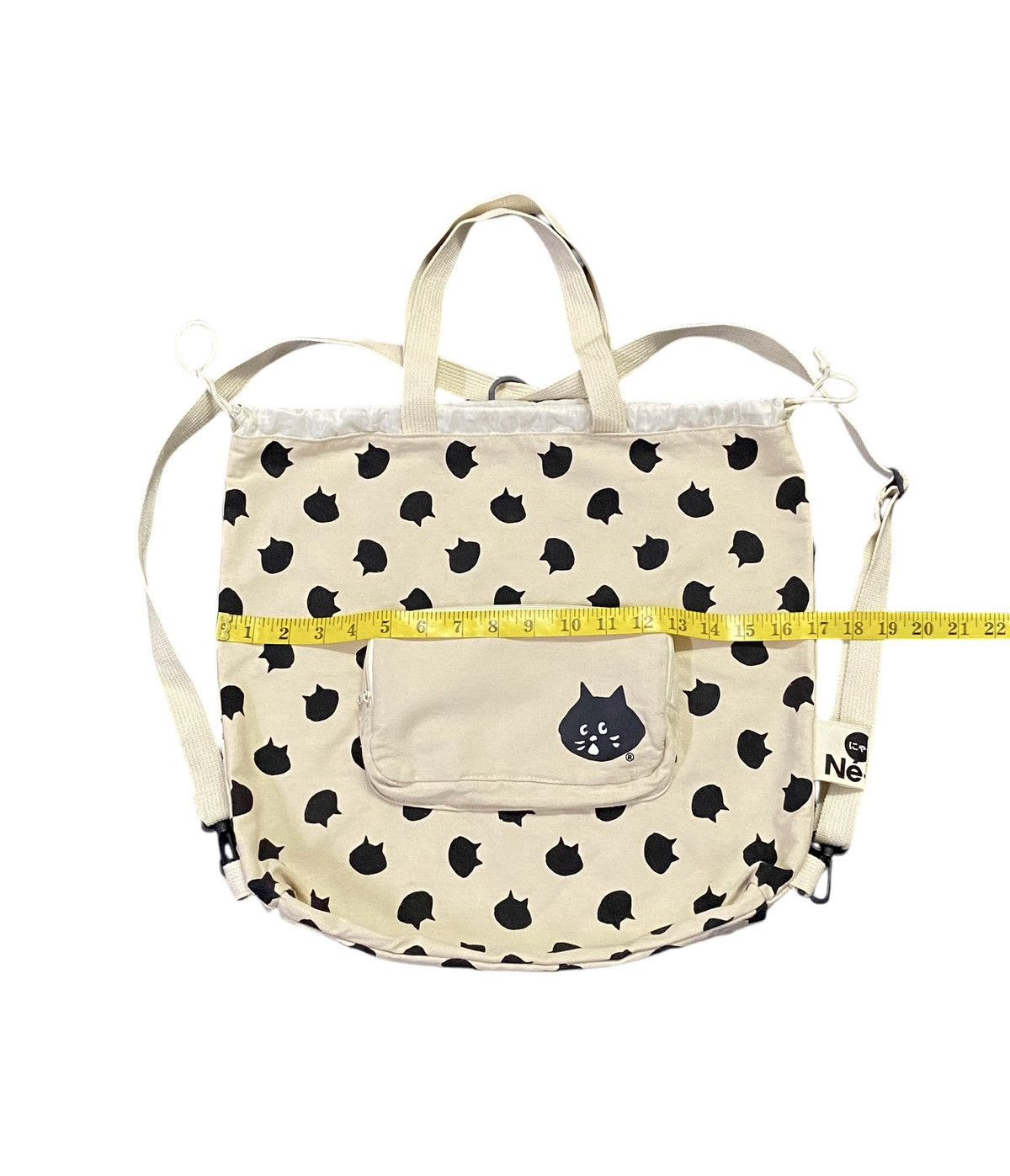 Issey Miyake Ne-Net By Issey Miyake Drawstring Bagpack/Tote Bag Size ONE SIZE - 15 Thumbnail