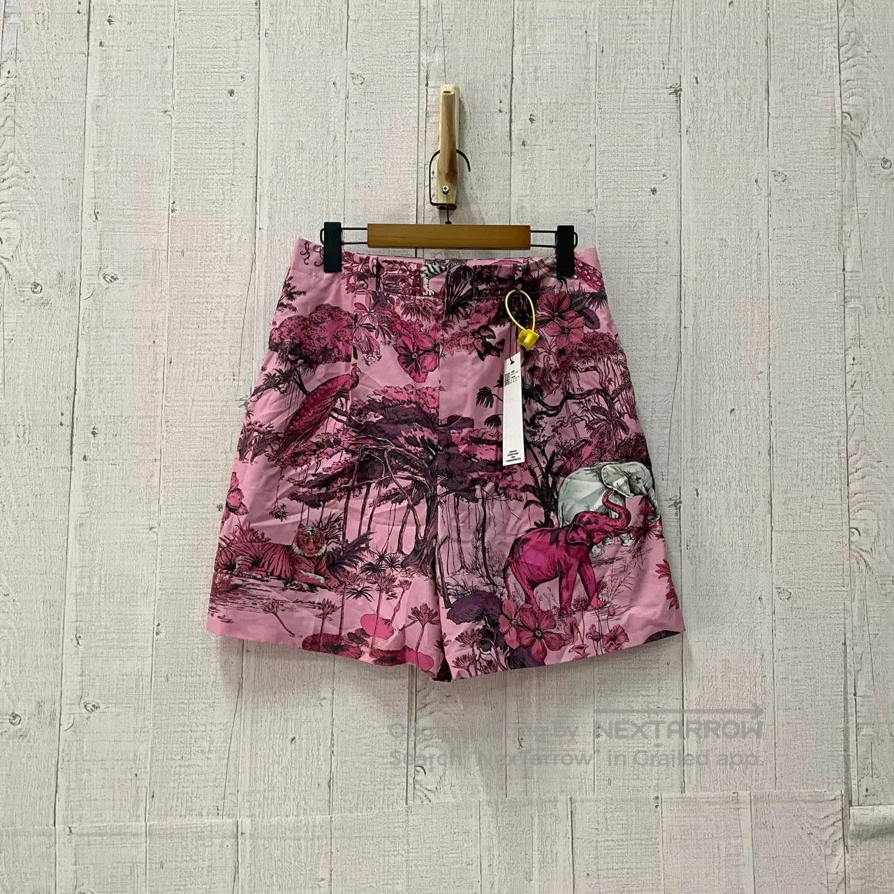 Dior Dior Animal Print Shorts. Size 39" - 1 Thumbnail