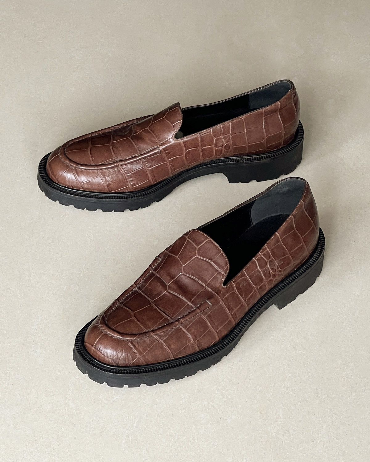 Dries Van Noten Dries Van Noten croc loafers Size US 10 / EU 43 - 1 Thumbnail